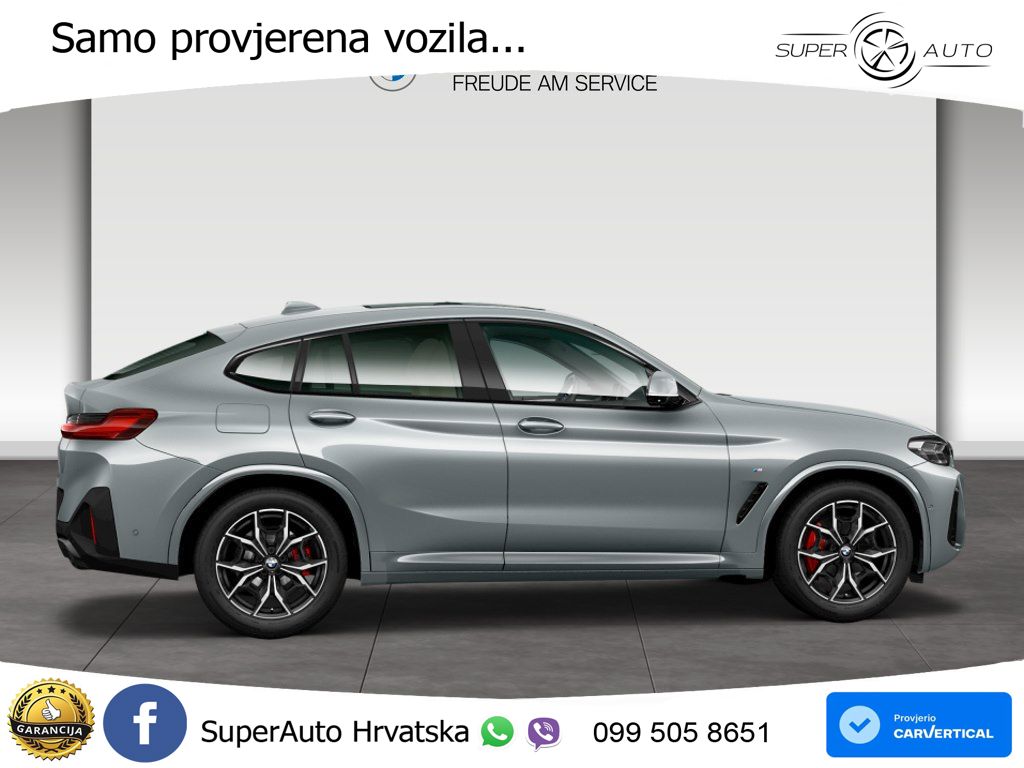 BMW X4 20d (190 KS) xDrive Steptronic M Sport LED+GR SJED+ACC