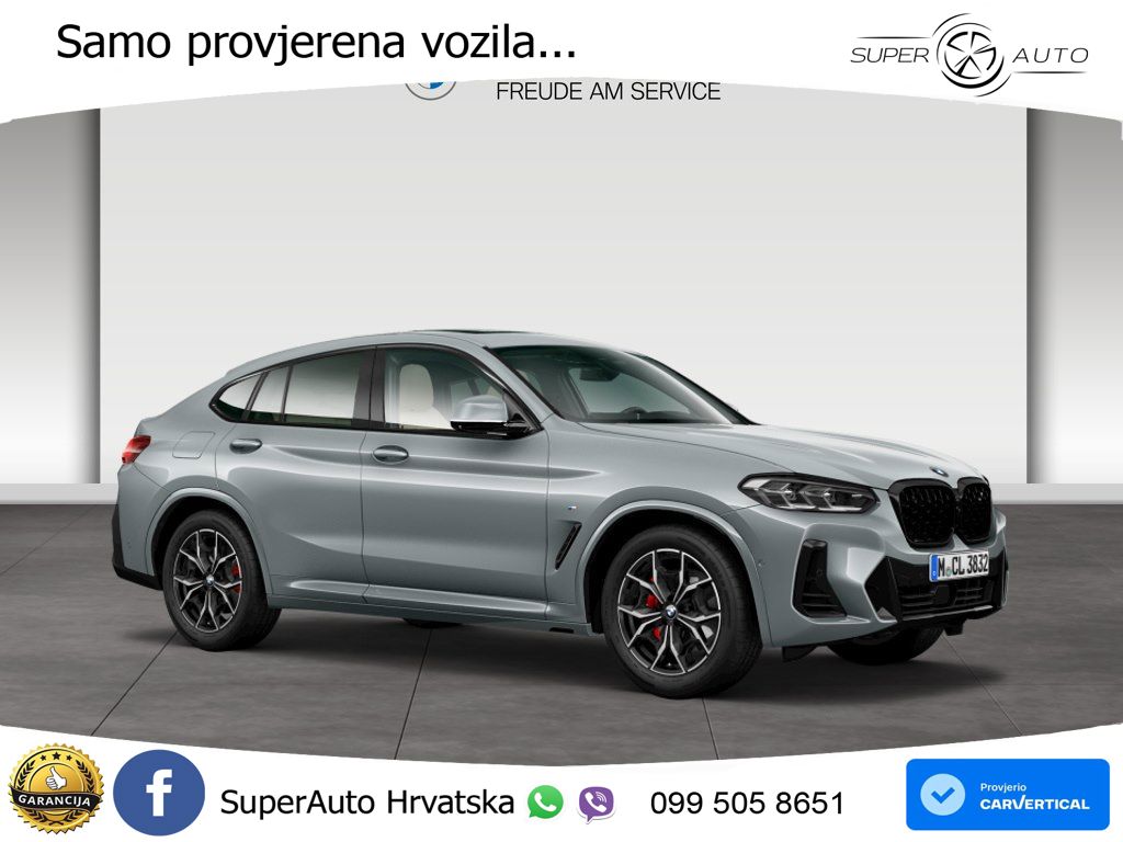 BMW X4 20d (190 KS) xDrive Steptronic M Sport LED+GR SJED+ACC