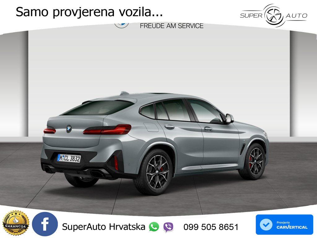 BMW X4 20d (190 KS) xDrive Steptronic M Sport LED+GR SJED+ACC