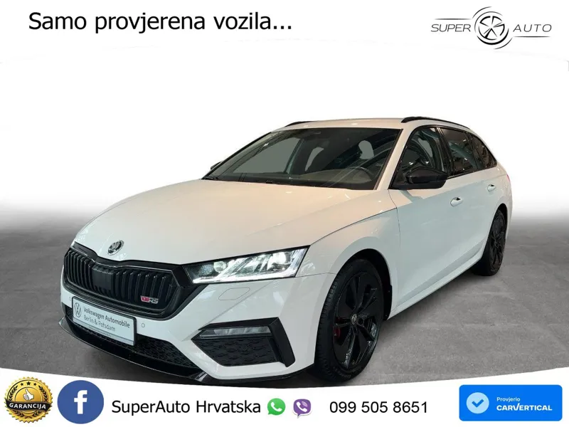 Škoda Octavia Combi RS 2.0 TDI (200 KS) DSG MATRIX+GR SJED+KAM