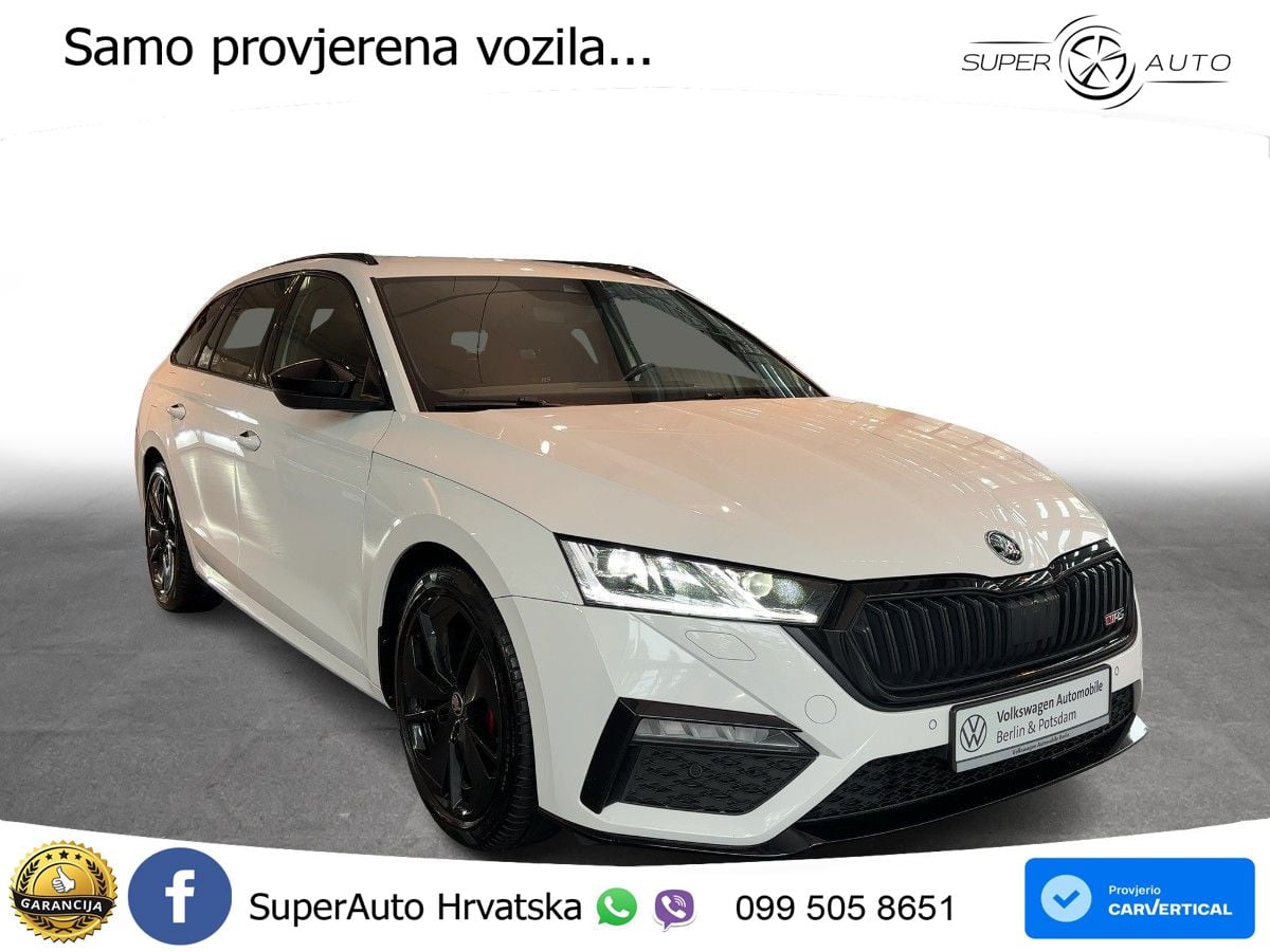 Škoda Octavia Combi RS 2.0 TDI (200 KS) DSG MATRIX+GR SJED+KAM