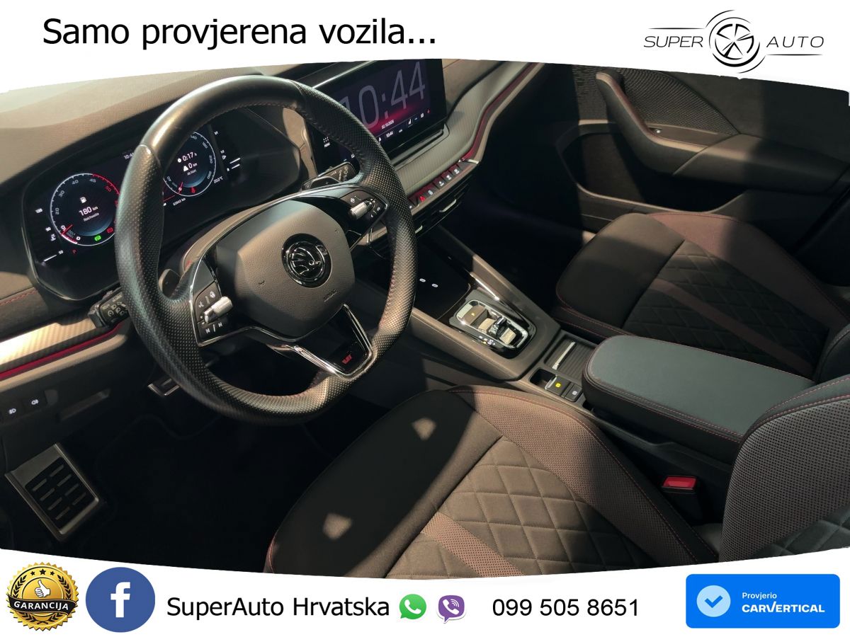 Škoda Octavia Combi RS 2.0 TDI (200 KS) DSG MATRIX+GR SJED+KAM