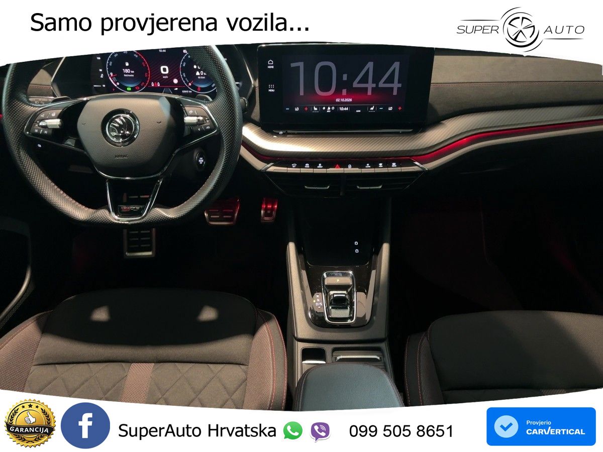Škoda Octavia Combi RS 2.0 TDI (200 KS) DSG MATRIX+GR SJED+KAM