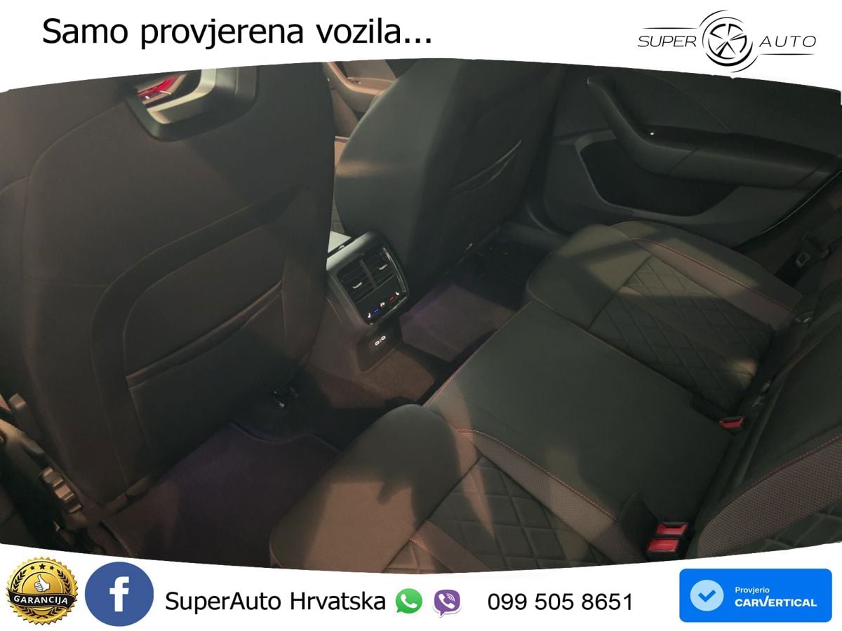 Škoda Octavia Combi RS 2.0 TDI (200 KS) DSG MATRIX+GR SJED+KAM