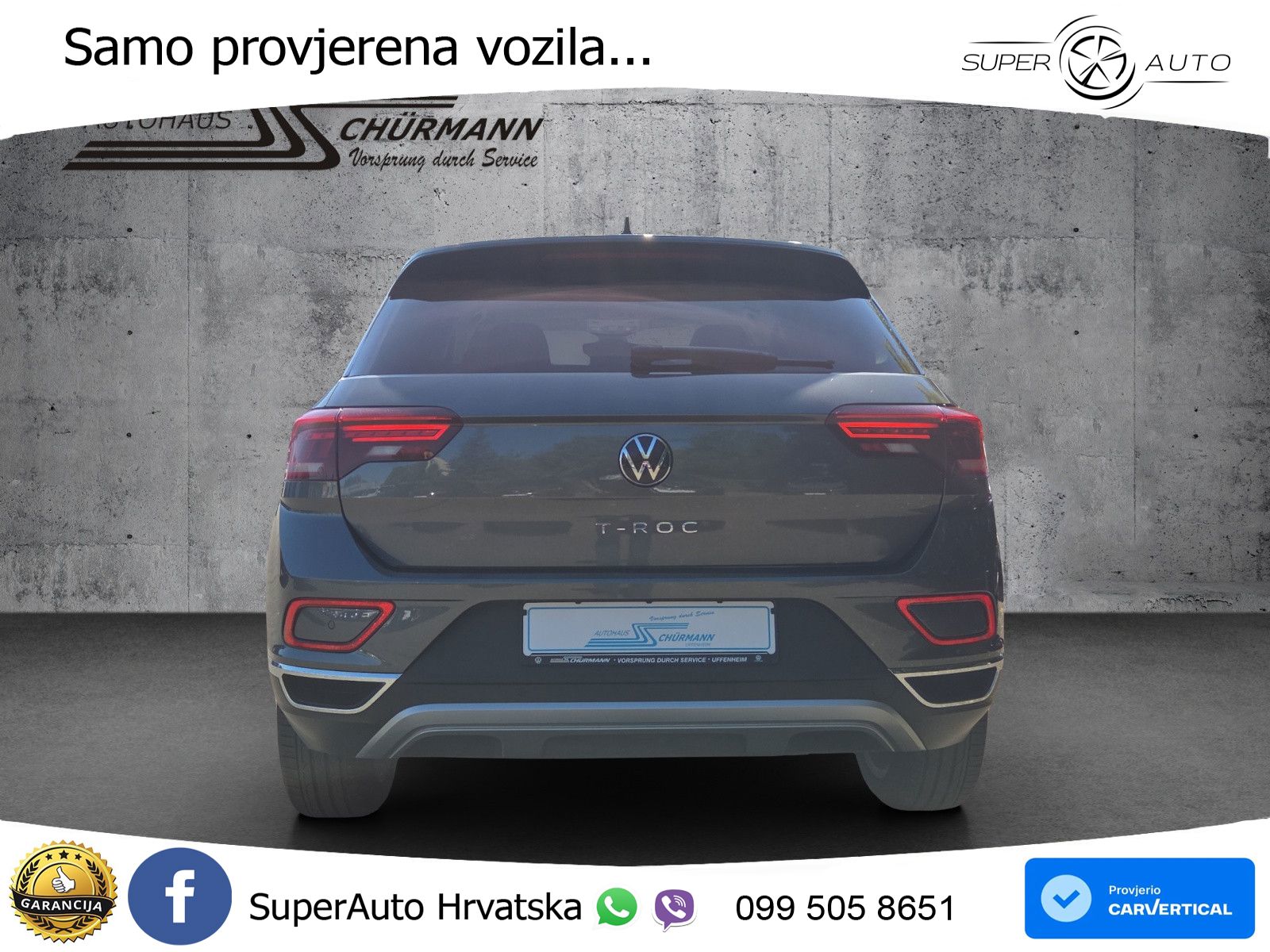 Volkswagen T-Roc I 1.5 TSI (150 KS) DSG LED+GR SJED+ACC