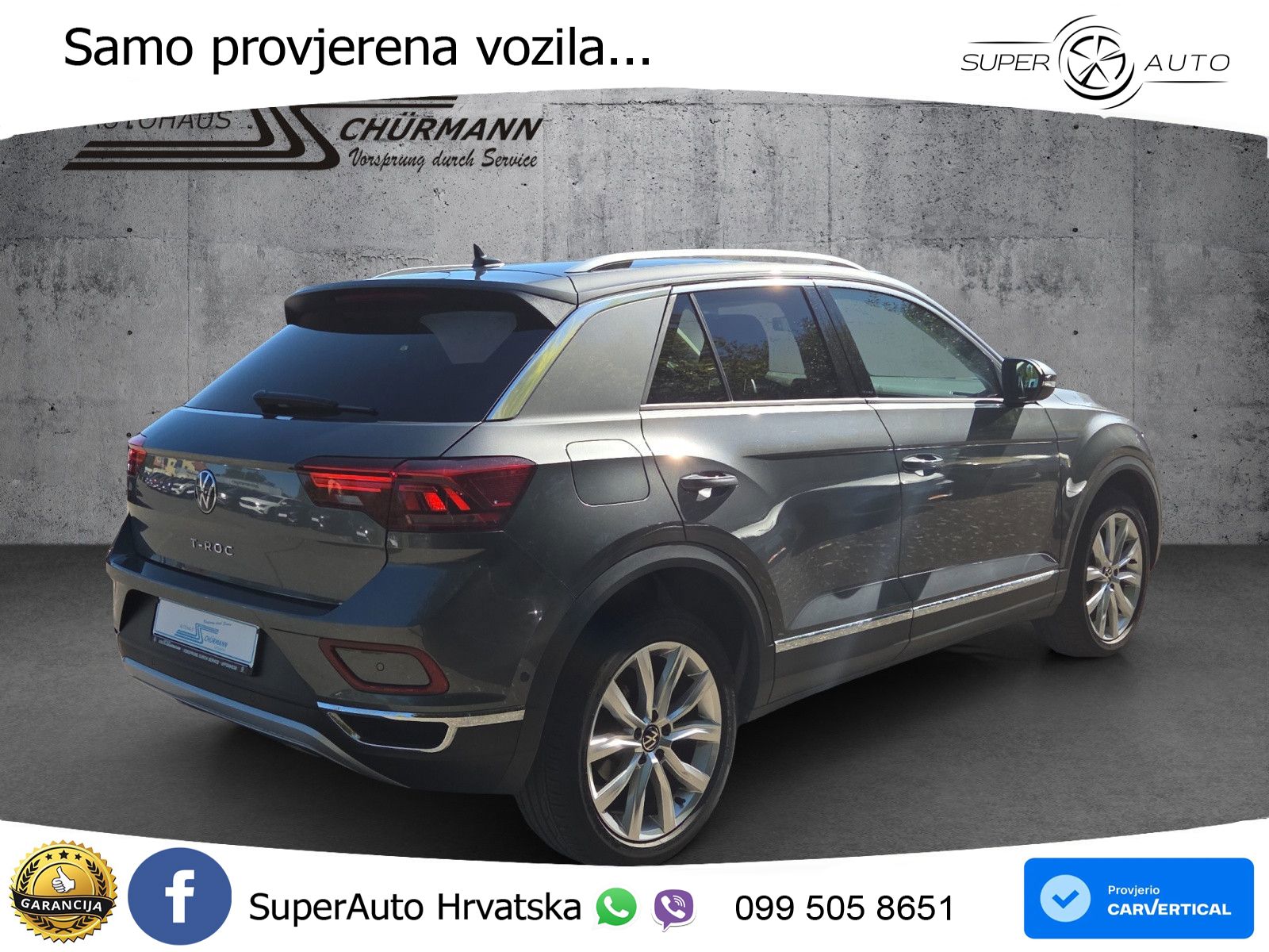 Volkswagen T-Roc I 1.5 TSI (150 KS) DSG LED+GR SJED+ACC