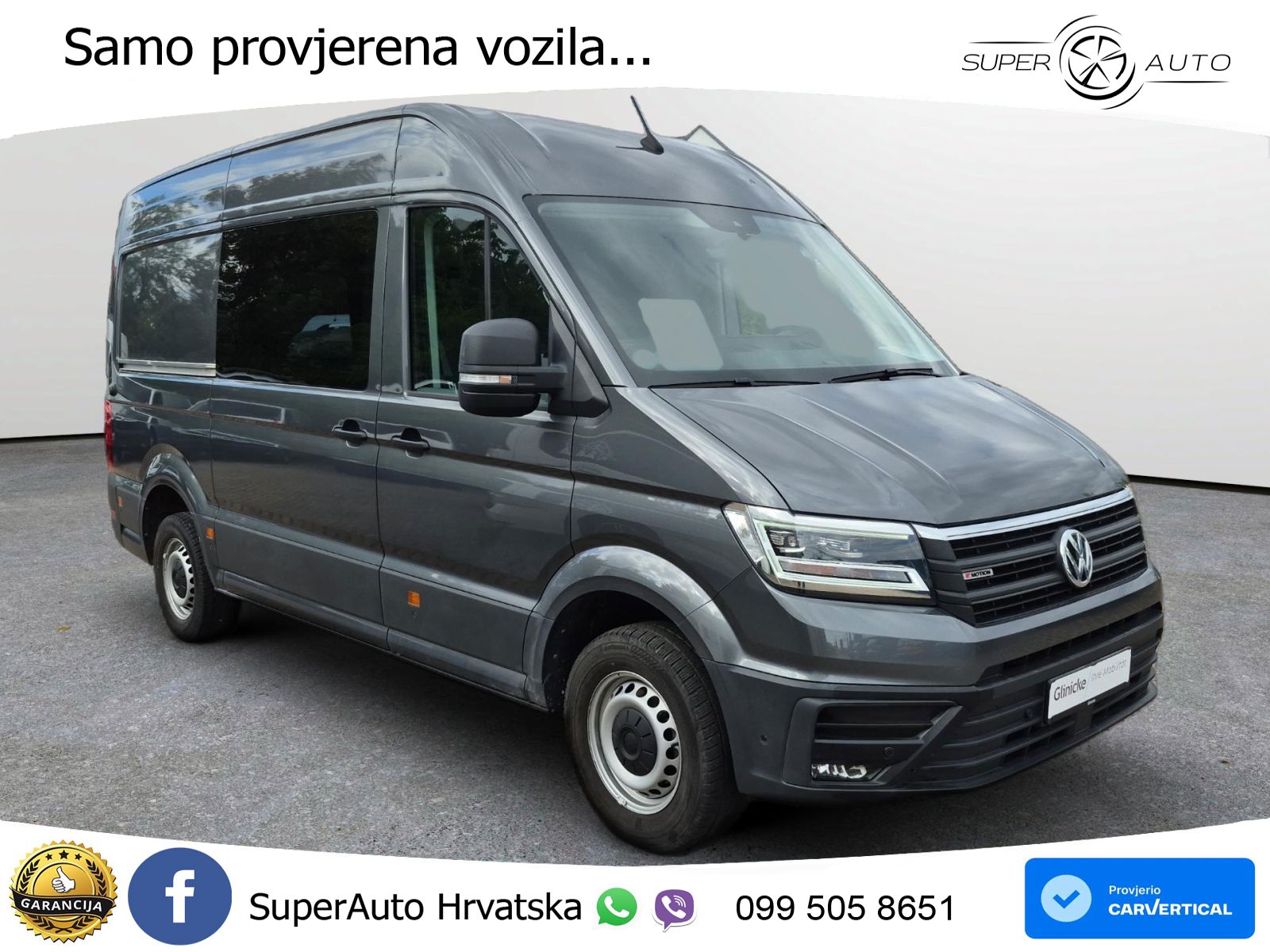 Volkswagen Crafter 35 mittellang Hochdach 4MOTION 177 KS