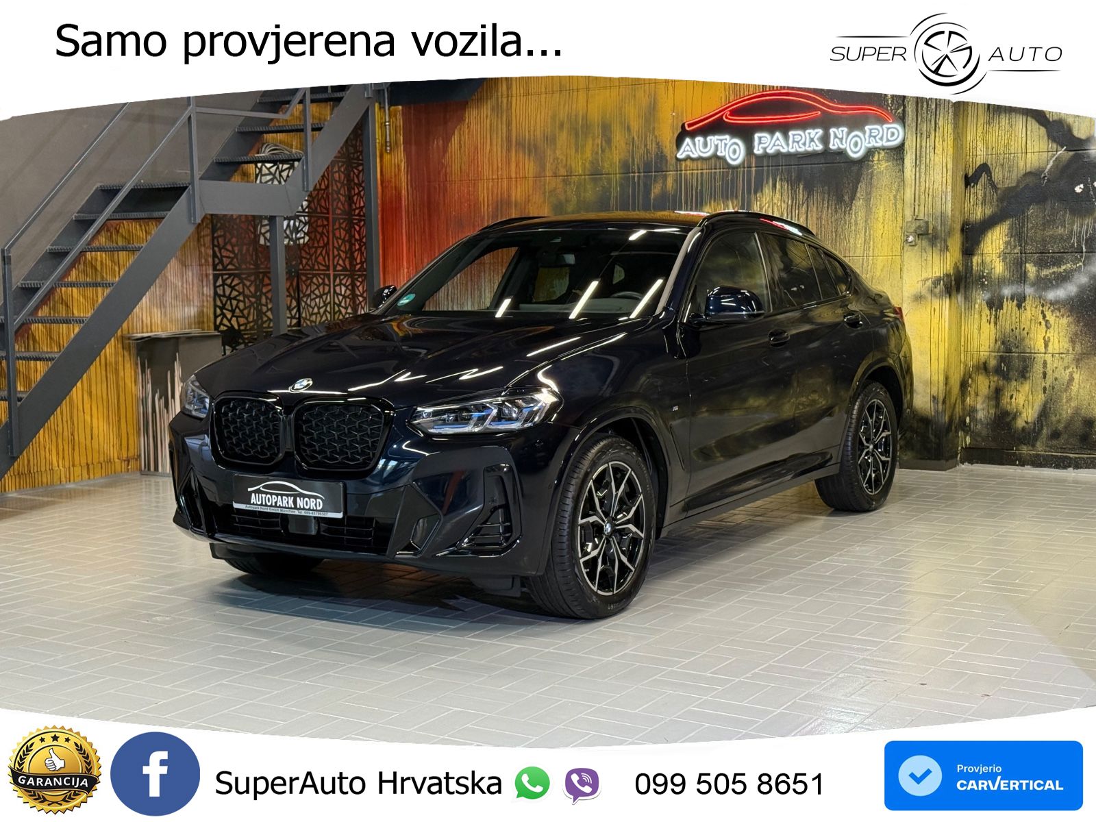 BMW X4 30d (286 KS) xDrive Steptronic M Sport LED+GR SJED+ACC