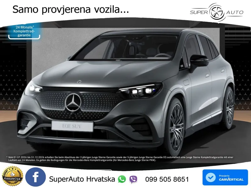 Mercedes EQE SUV 350 100 kWh (320 KS) 4MATIC AMG ACC+HEAD+4xGR SJED+360+PANO