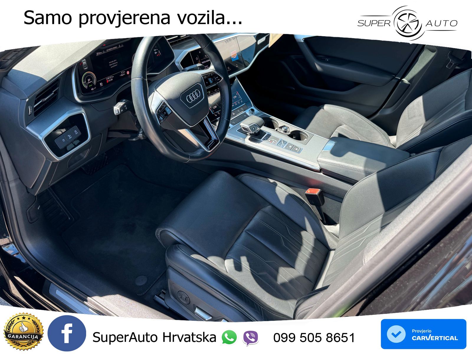 Audi A6 50 TFSIe (299 KS) quattro ultra S tronic advanced MATRIX+GR SJED+KAM