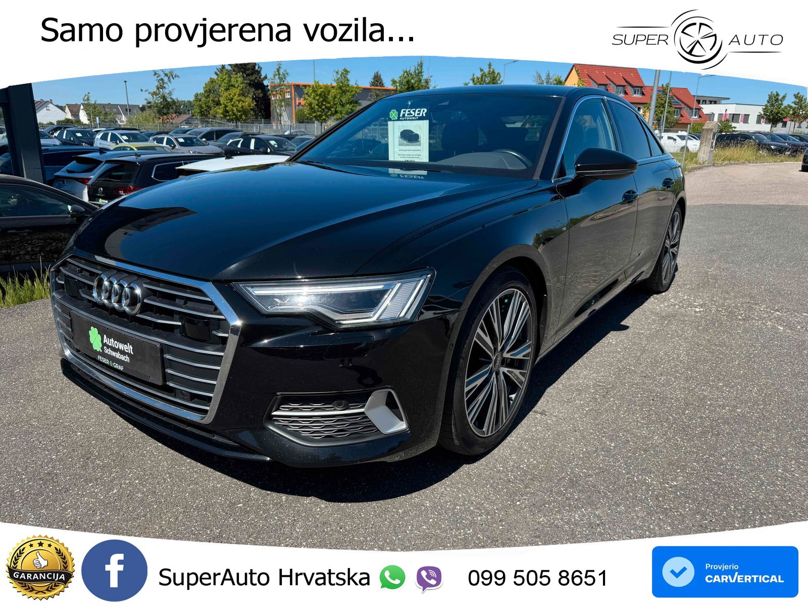 Audi A6 50 TFSIe (299 KS) quattro ultra S tronic advanced MATRIX+GR SJED+KAM