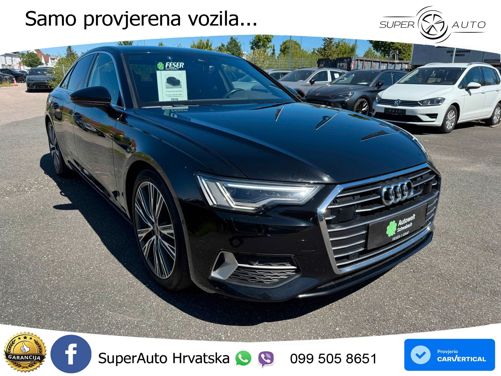 Audi A6 50 TFSIe (299 KS) quattro ultra S tronic advanced MATRIX+GR SJED+KAM