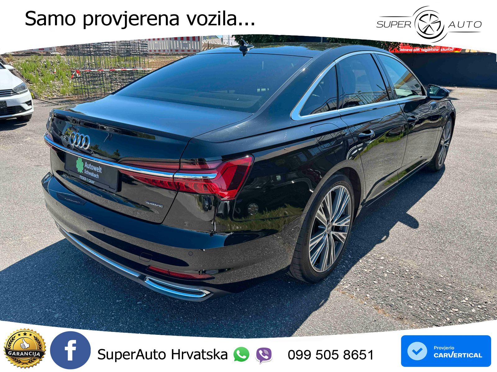 Audi A6 50 TFSIe (299 KS) quattro ultra S tronic advanced MATRIX+GR SJED+KAM