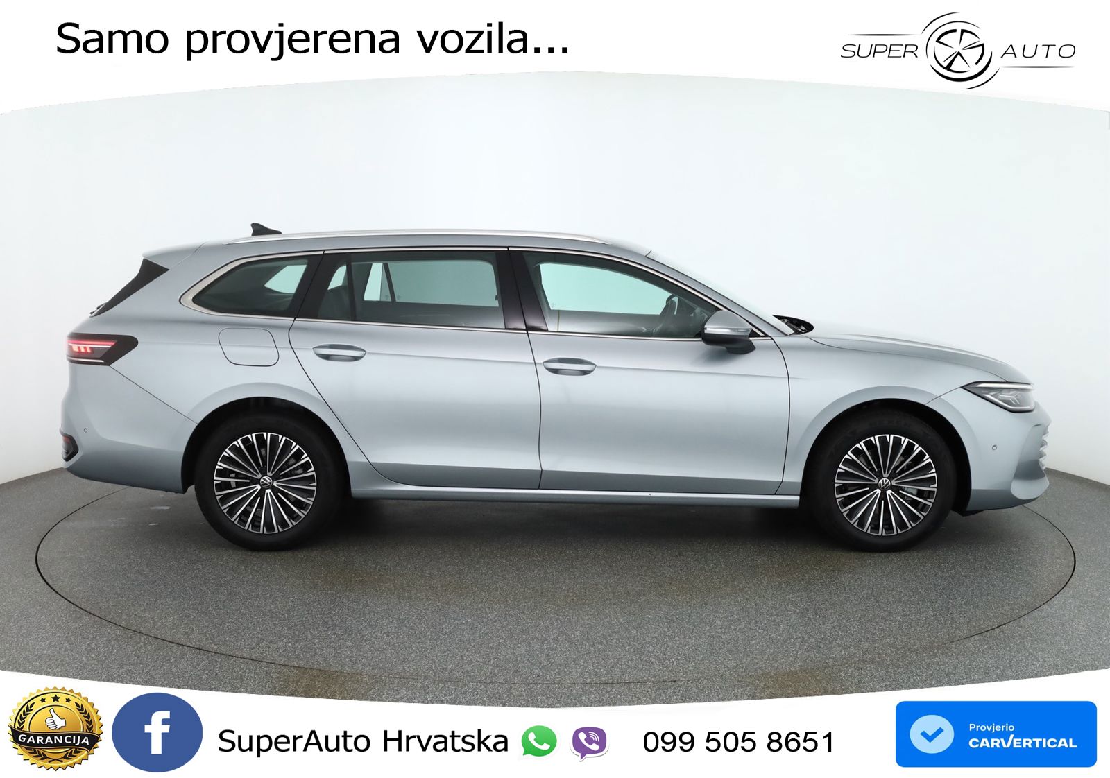 Volkswagen Passat Variant 1.5 eTSI (150 KS) DSG LED+GR SJED+ACC