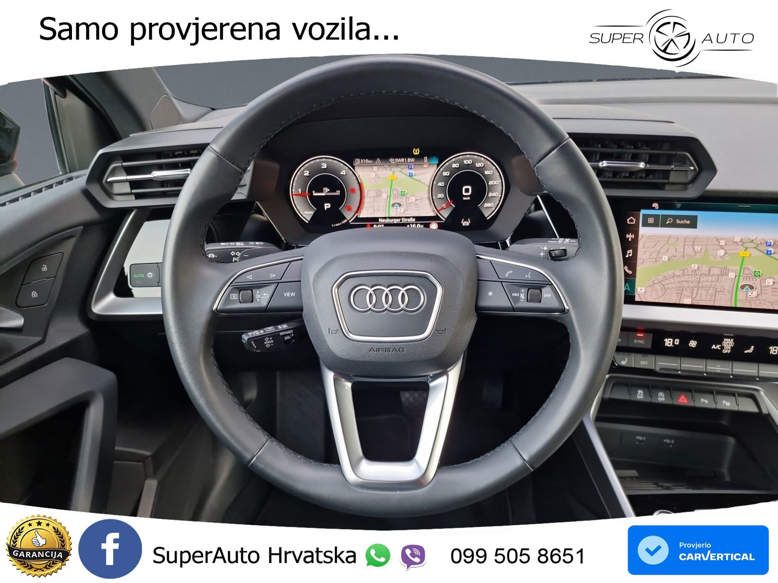 Audi A3 30 TDI (116 KS) S tronic LED+GR SJED+ACC
