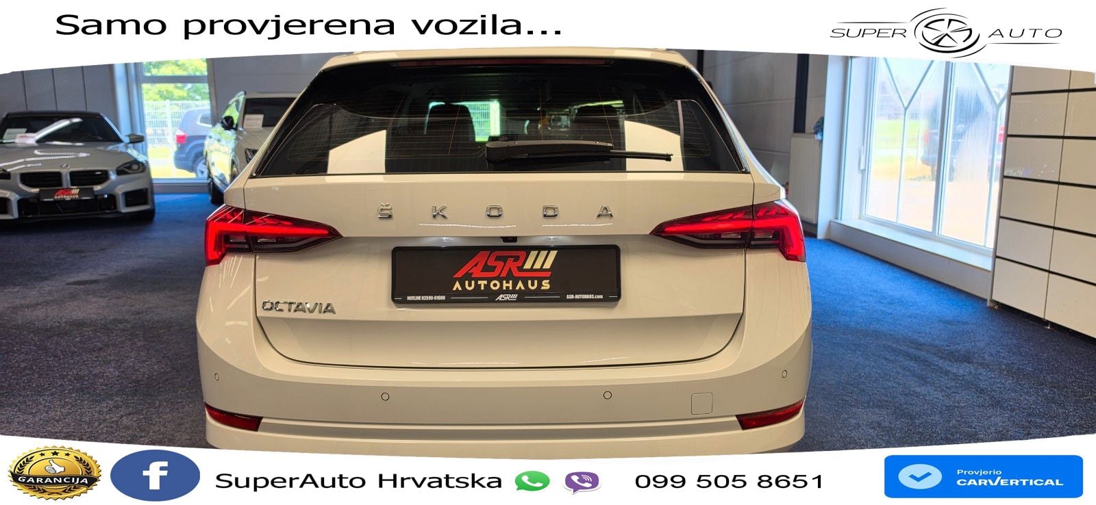 Škoda Octavia Combi 2.0 TDI (150 KS) DSG LED+GR SJED+ACC