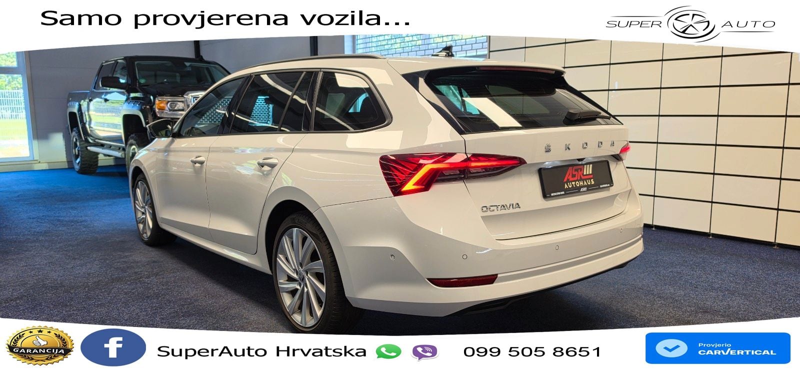 Škoda Octavia Combi 2.0 TDI (150 KS) DSG LED+GR SJED+ACC