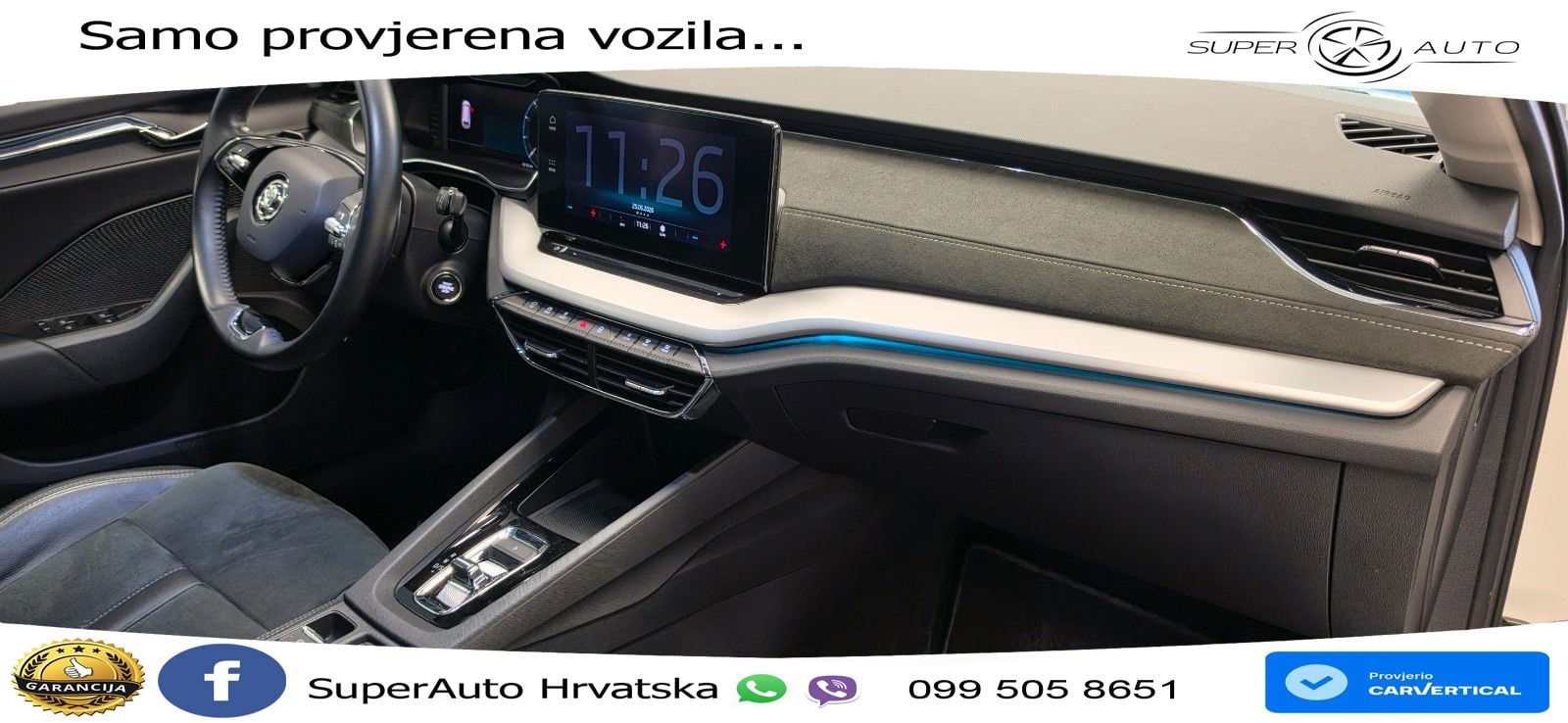 Škoda Octavia Combi 2.0 TDI (150 KS) DSG LED+GR SJED+ACC