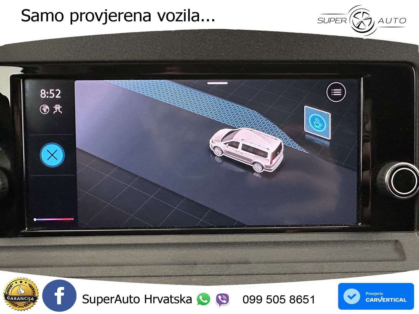 Volkswagen Caddy Cargo Maxi 1.5 TGI ( CNG ) *AIRCO | CRUISE 131 KS