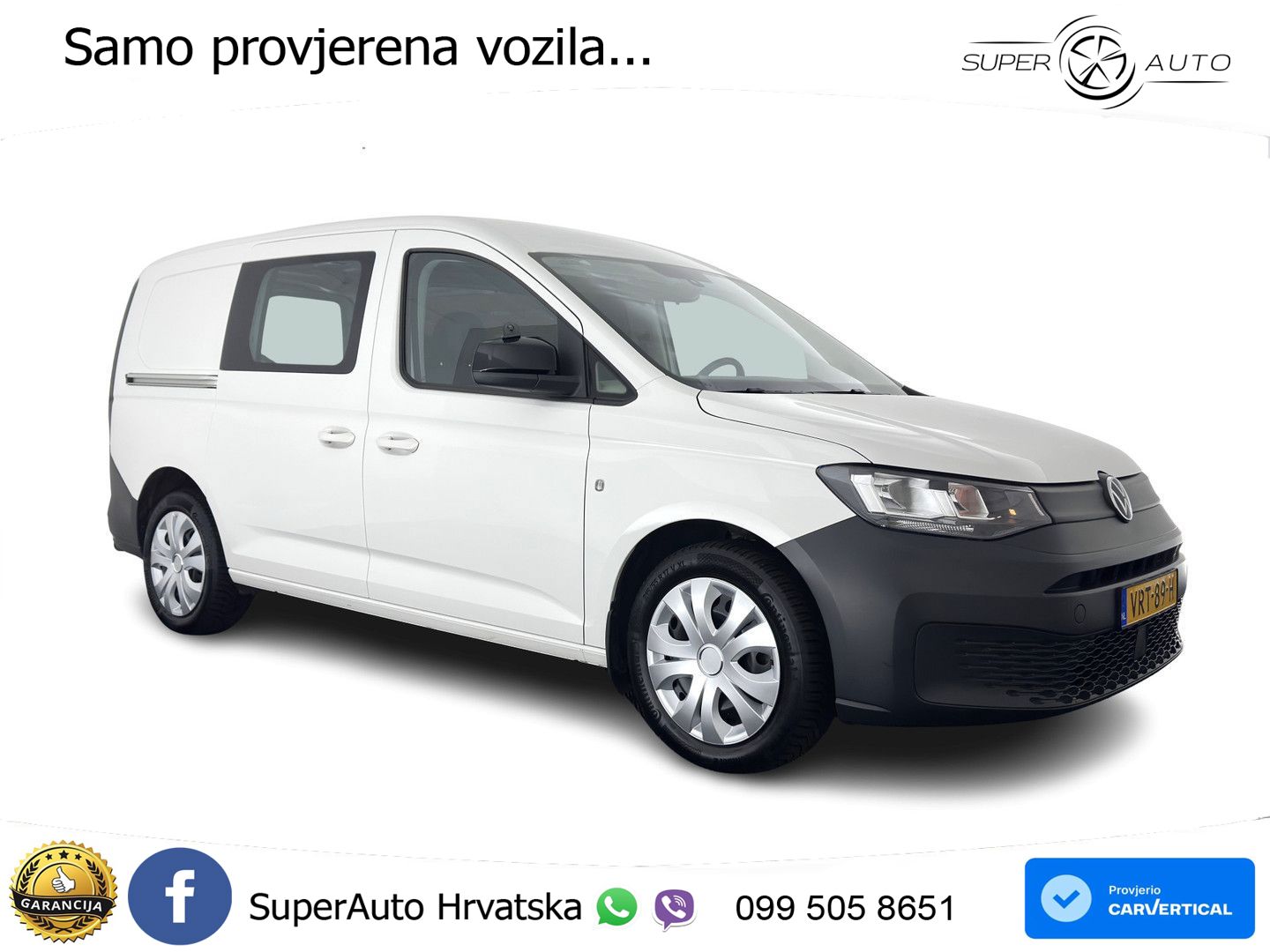 Volkswagen Caddy Cargo Maxi 1.5 TGI ( CNG ) *AIRCO | CRUISE 131 KS