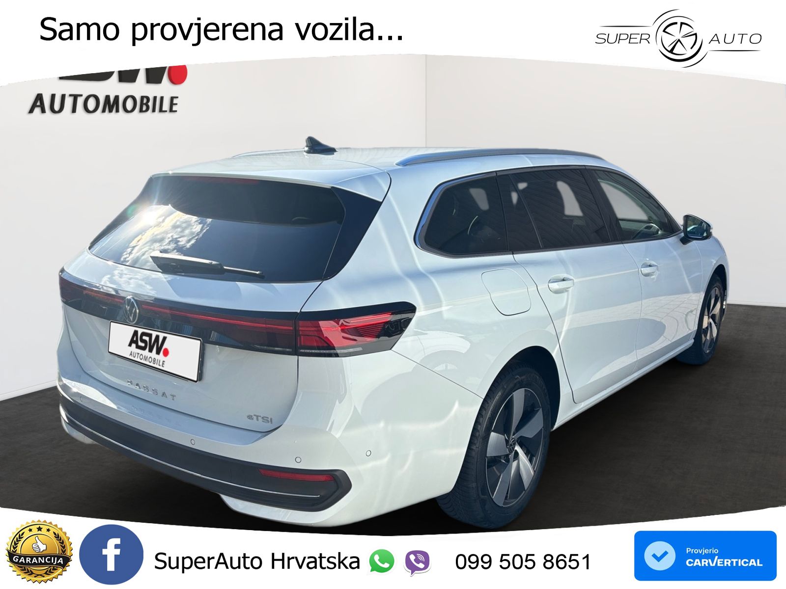Volkswagen Passat Variant 1.5 eTSI (150 KS) DSG Business LED+GR SJED+ACC