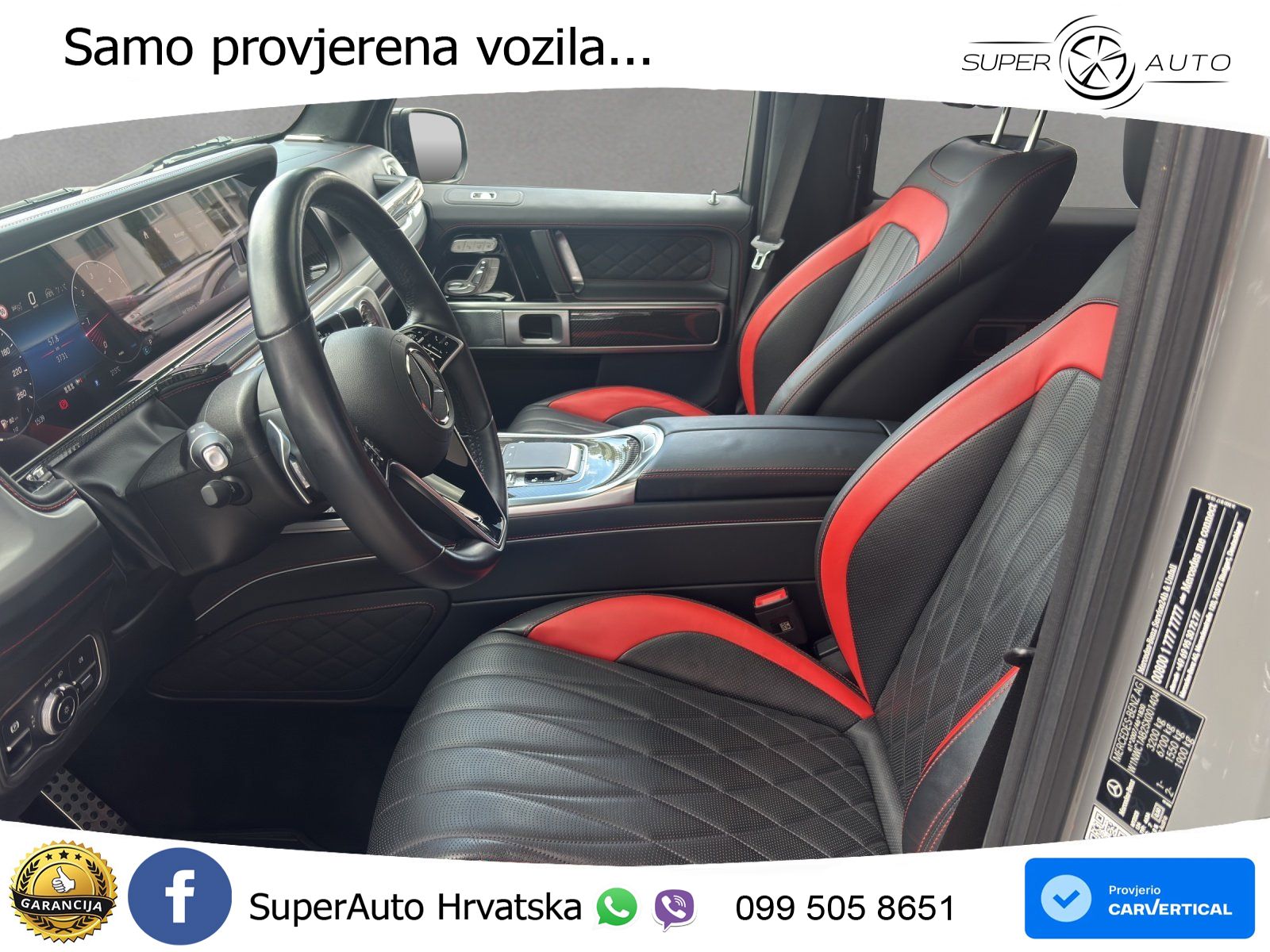 Mercedes G 450d Long (367 KS) 4MATIC 9G-TRONIC Superior ACC+GR SJED+360+PANO