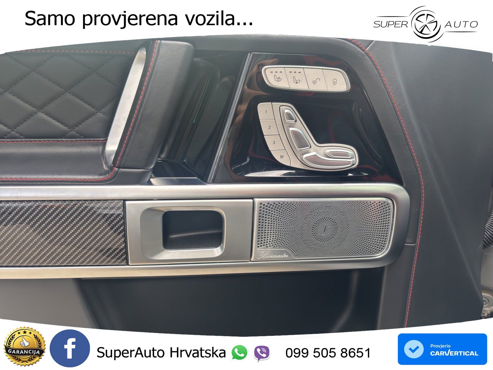 Mercedes G 450d Long (367 KS) 4MATIC 9G-TRONIC Superior ACC+GR SJED+360+PANO