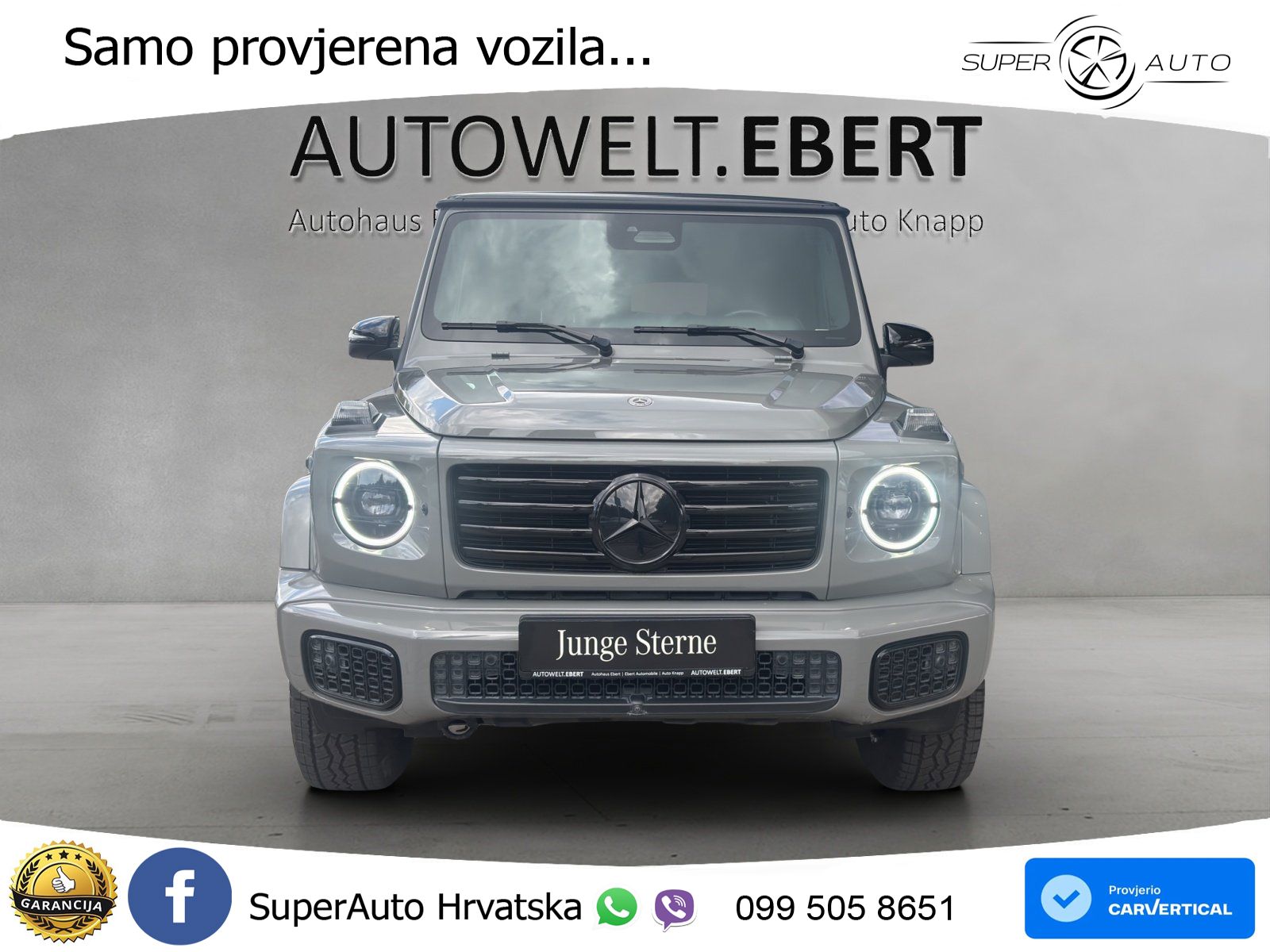 Mercedes G 450d Long (367 KS) 4MATIC 9G-TRONIC Superior ACC+GR SJED+360+PANO