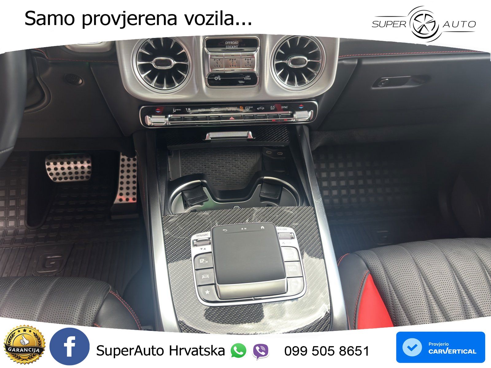 Mercedes G 450d Long (367 KS) 4MATIC 9G-TRONIC Superior ACC+GR SJED+360+PANO