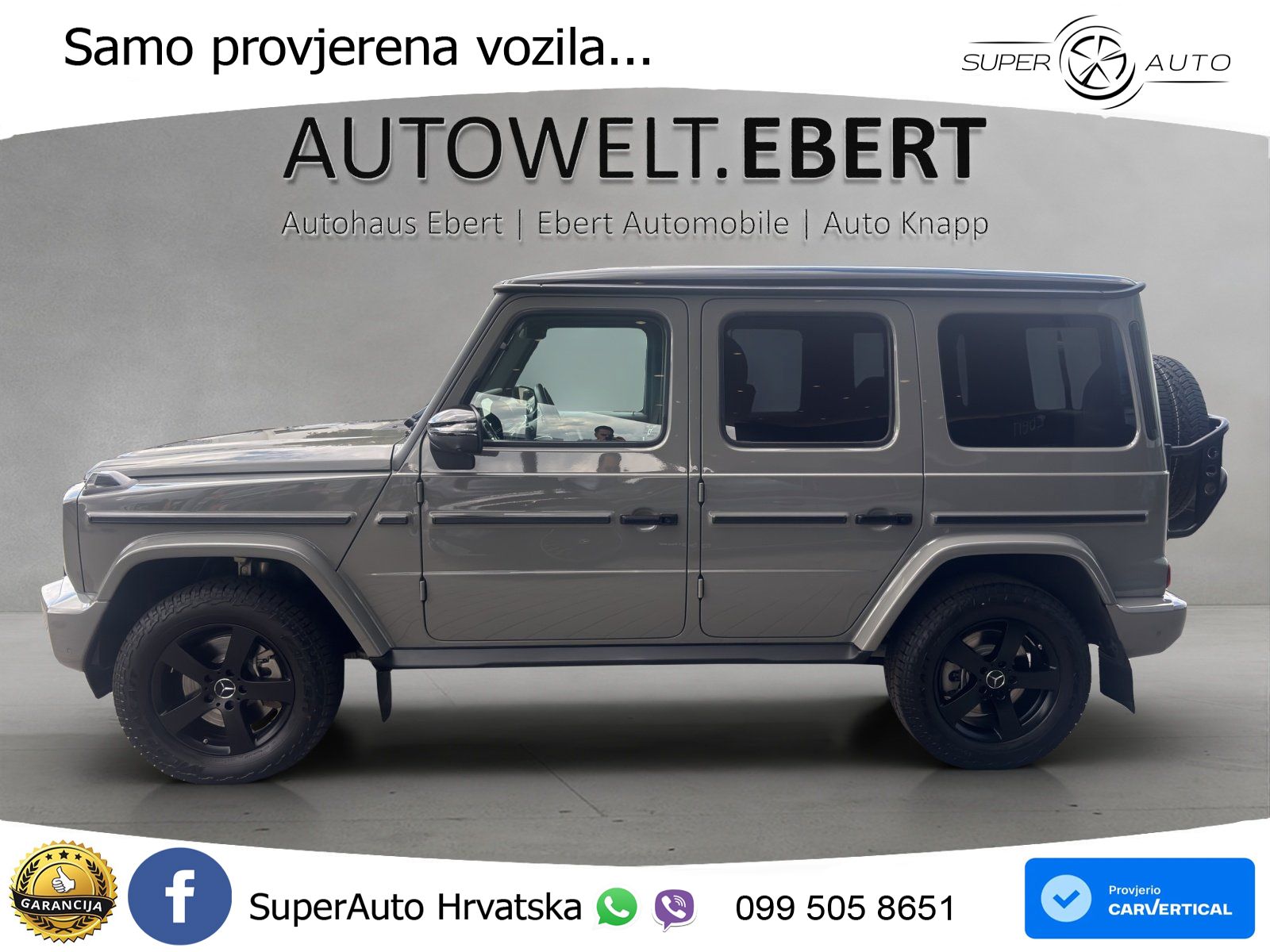 Mercedes G 450d Long (367 KS) 4MATIC 9G-TRONIC Superior ACC+GR SJED+360+PANO