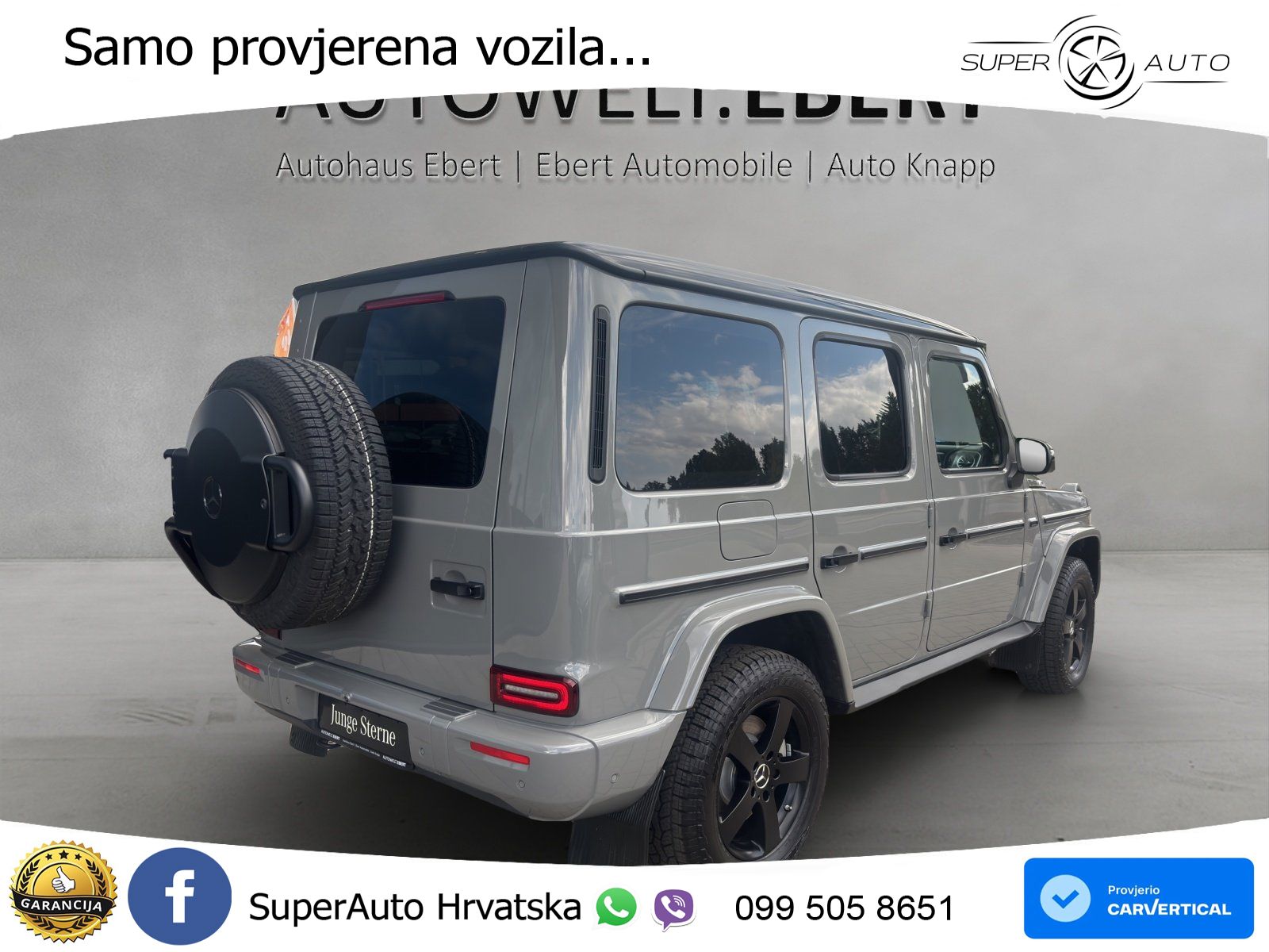 Mercedes G 450d Long (367 KS) 4MATIC 9G-TRONIC Superior ACC+GR SJED+360+PANO