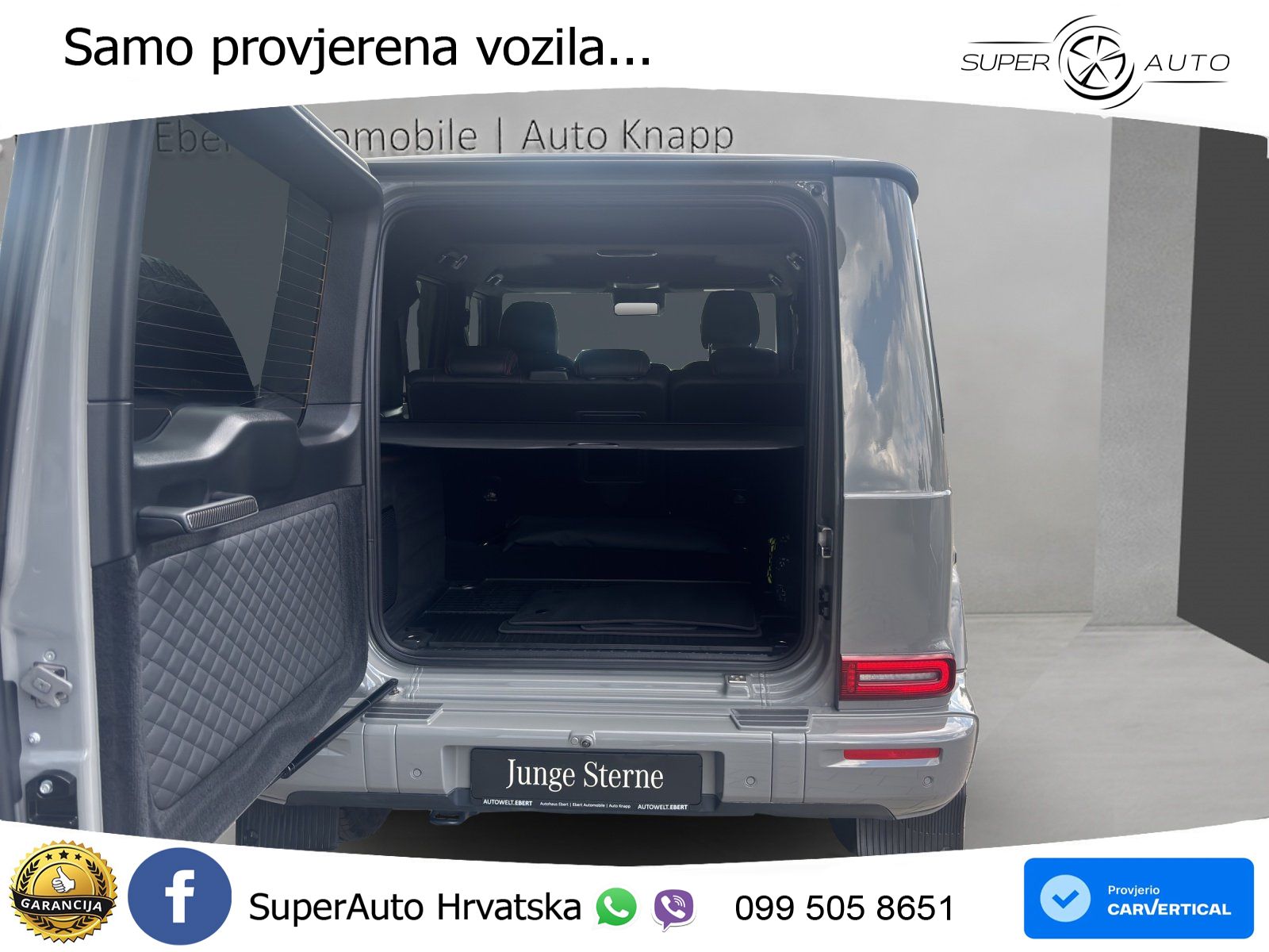 Mercedes G 450d Long (367 KS) 4MATIC 9G-TRONIC Superior ACC+GR SJED+360+PANO