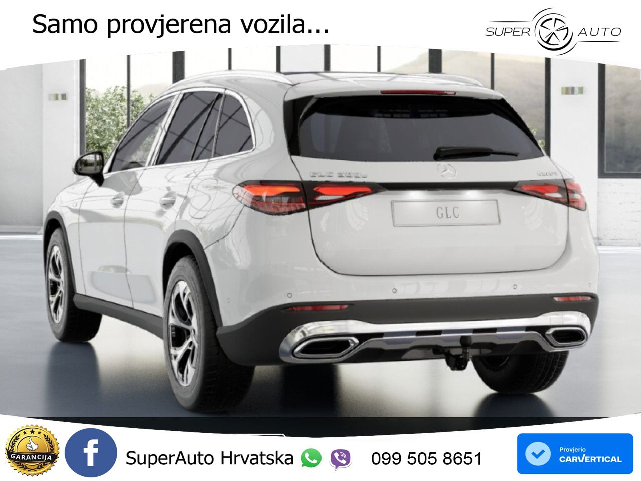 Mercedes GLC 300e (313 KS) 4MATIC 9G-TRONIC Avantgarde ZRAČNI+ACC+GR SJED+360+PANO