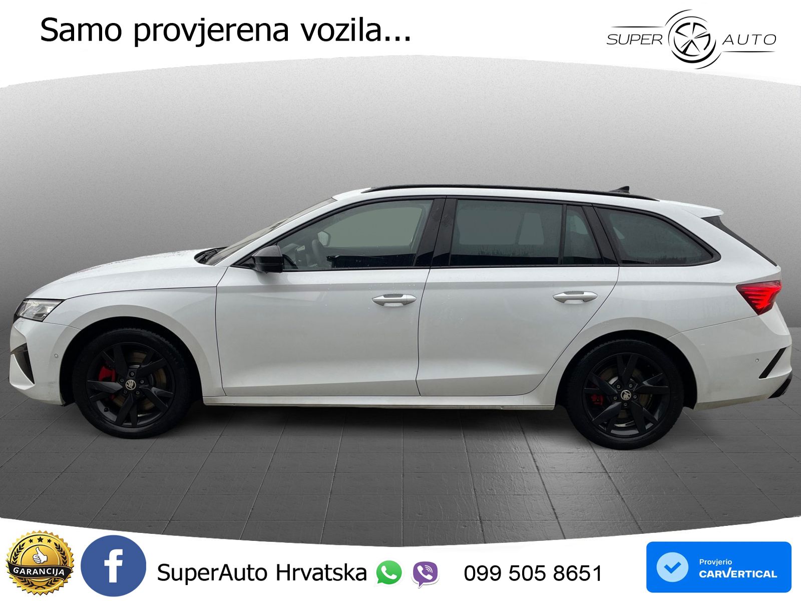 Škoda Octavia Combi RS 2.0 TSI (265 KS) DSG LED+GR SJED+ACC