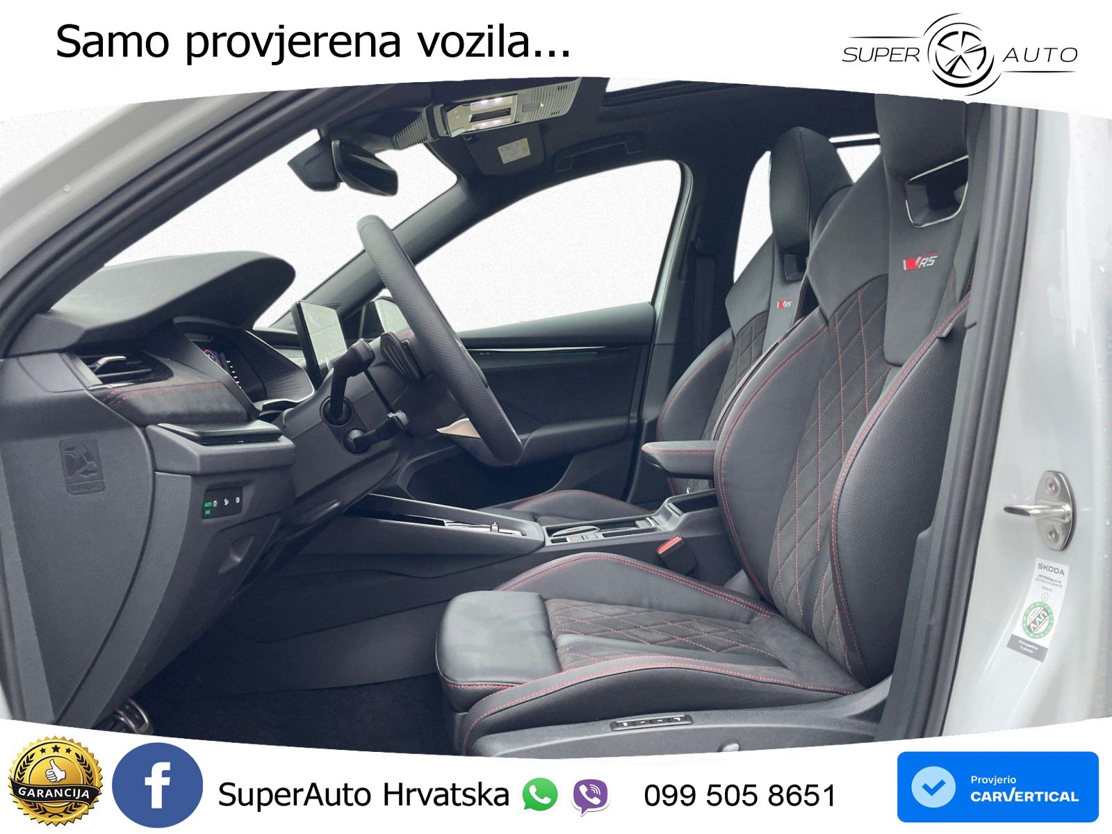 Škoda Octavia Combi RS 2.0 TSI (265 KS) DSG LED+GR SJED+ACC