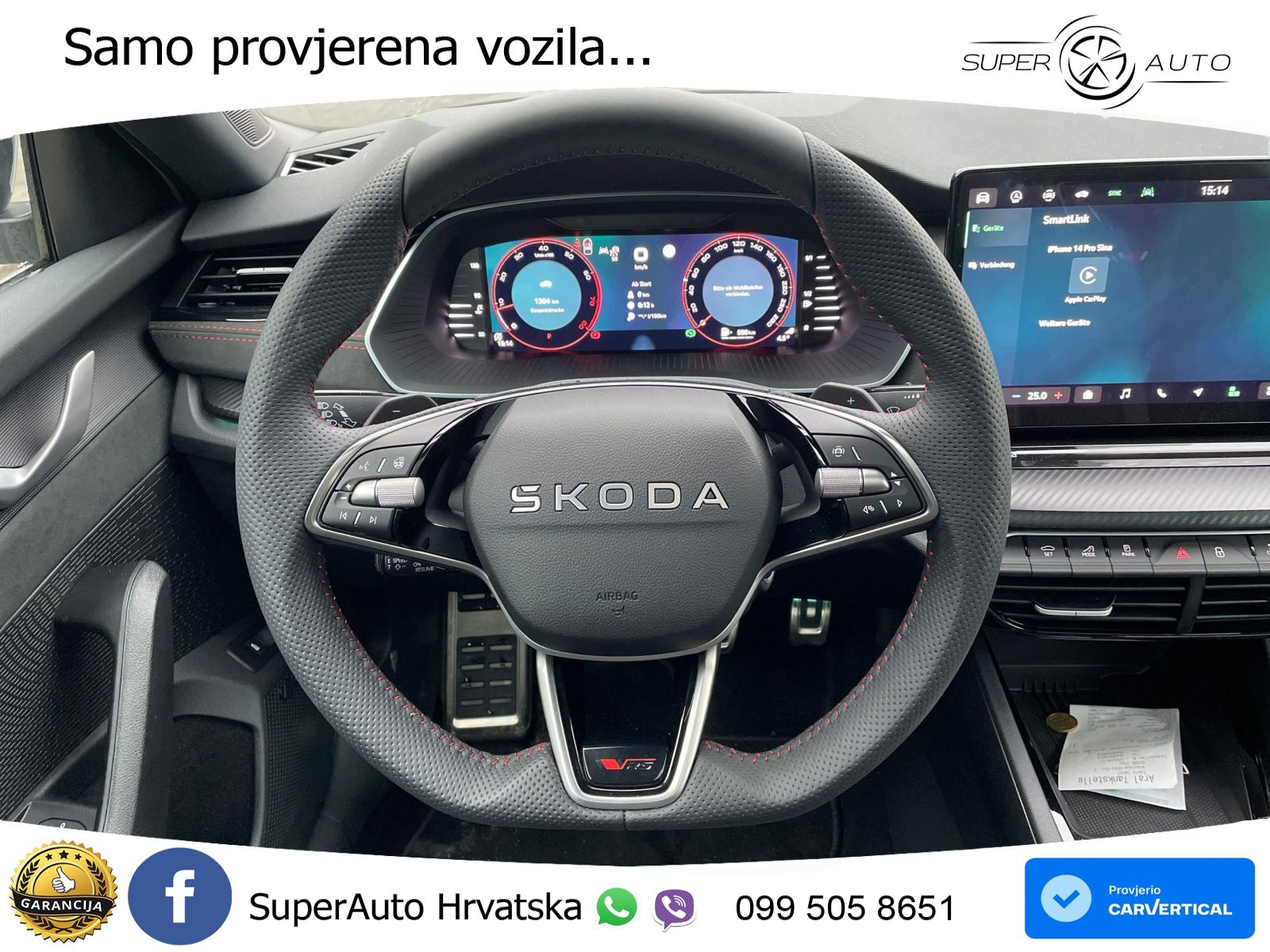 Škoda Octavia Combi RS 2.0 TSI (265 KS) DSG LED+GR SJED+ACC