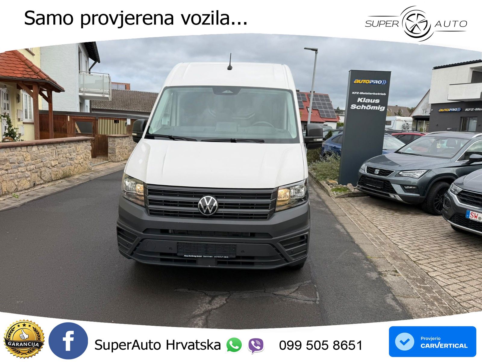 Volkswagen Crafter Kasten 35 mittellang Hochdach  L2H2 FWD 177 KS