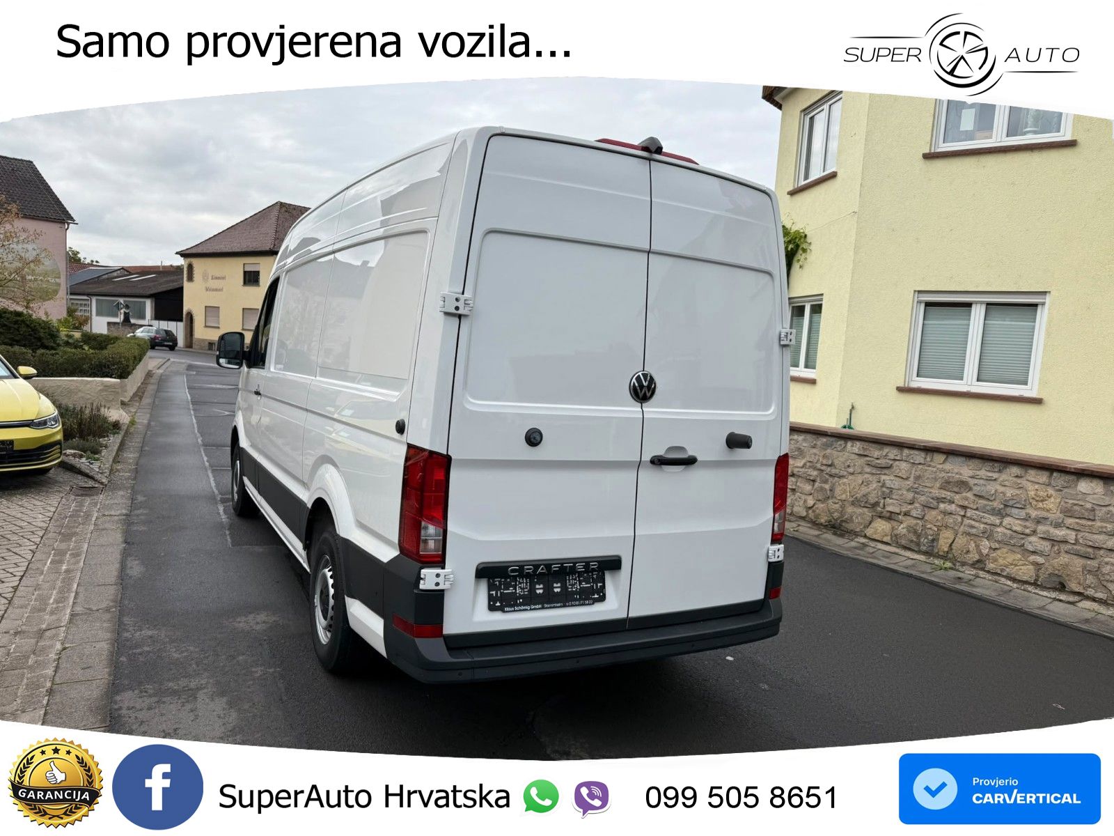 Volkswagen Crafter Kasten 35 mittellang Hochdach  L2H2 FWD 177 KS