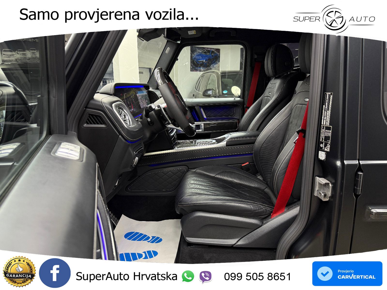 Mercedes AMG G 63 Long V8 (585 KS) 4MATIC 9G-TRONIC AMG SPEEDSHIFT PLUS Manufaktur LED+GR SJED+ACC
