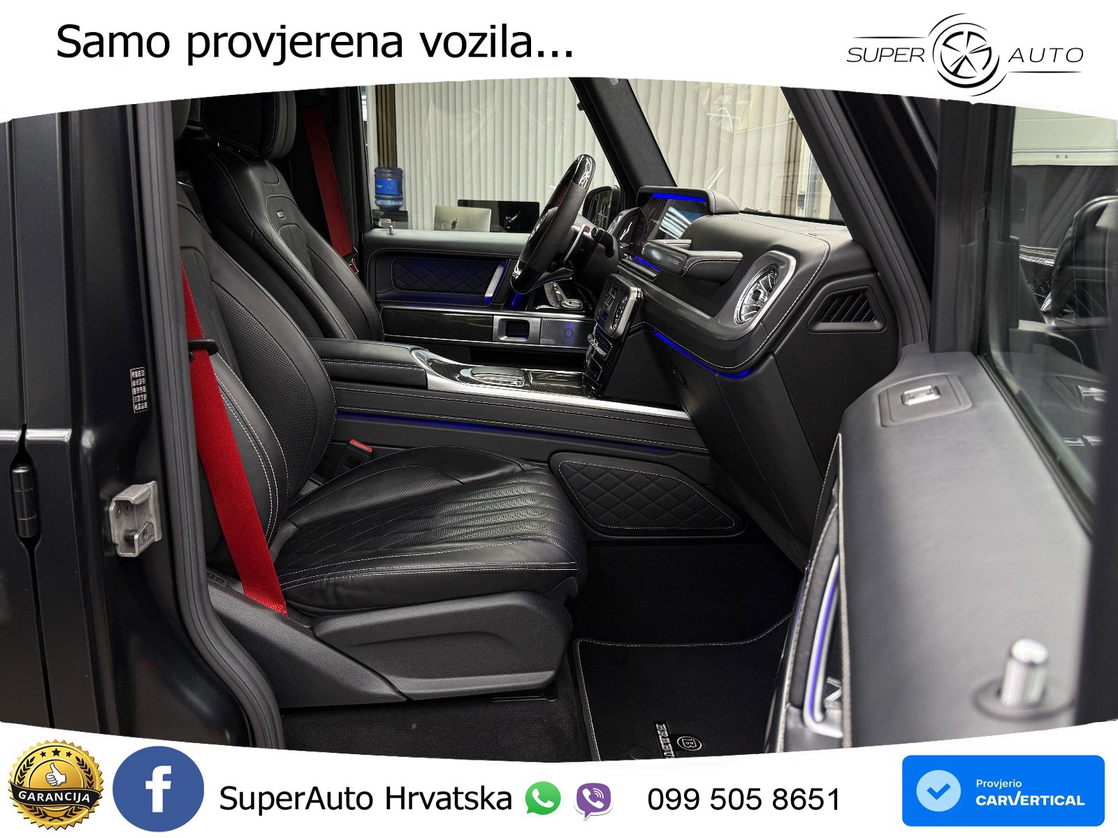 Mercedes AMG G 63 Long V8 (585 KS) 4MATIC 9G-TRONIC AMG SPEEDSHIFT PLUS Manufaktur LED+GR SJED+ACC