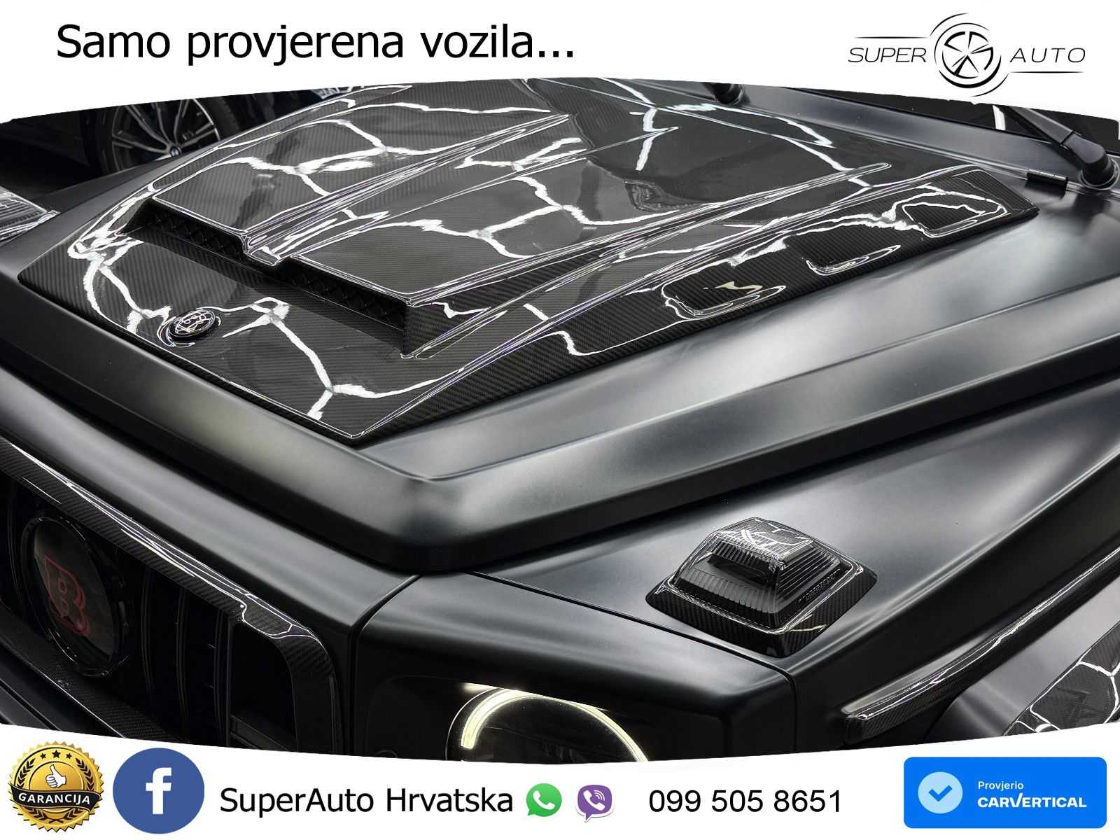 Mercedes AMG G 63 Long V8 (585 KS) 4MATIC 9G-TRONIC AMG SPEEDSHIFT PLUS Manufaktur LED+GR SJED+ACC