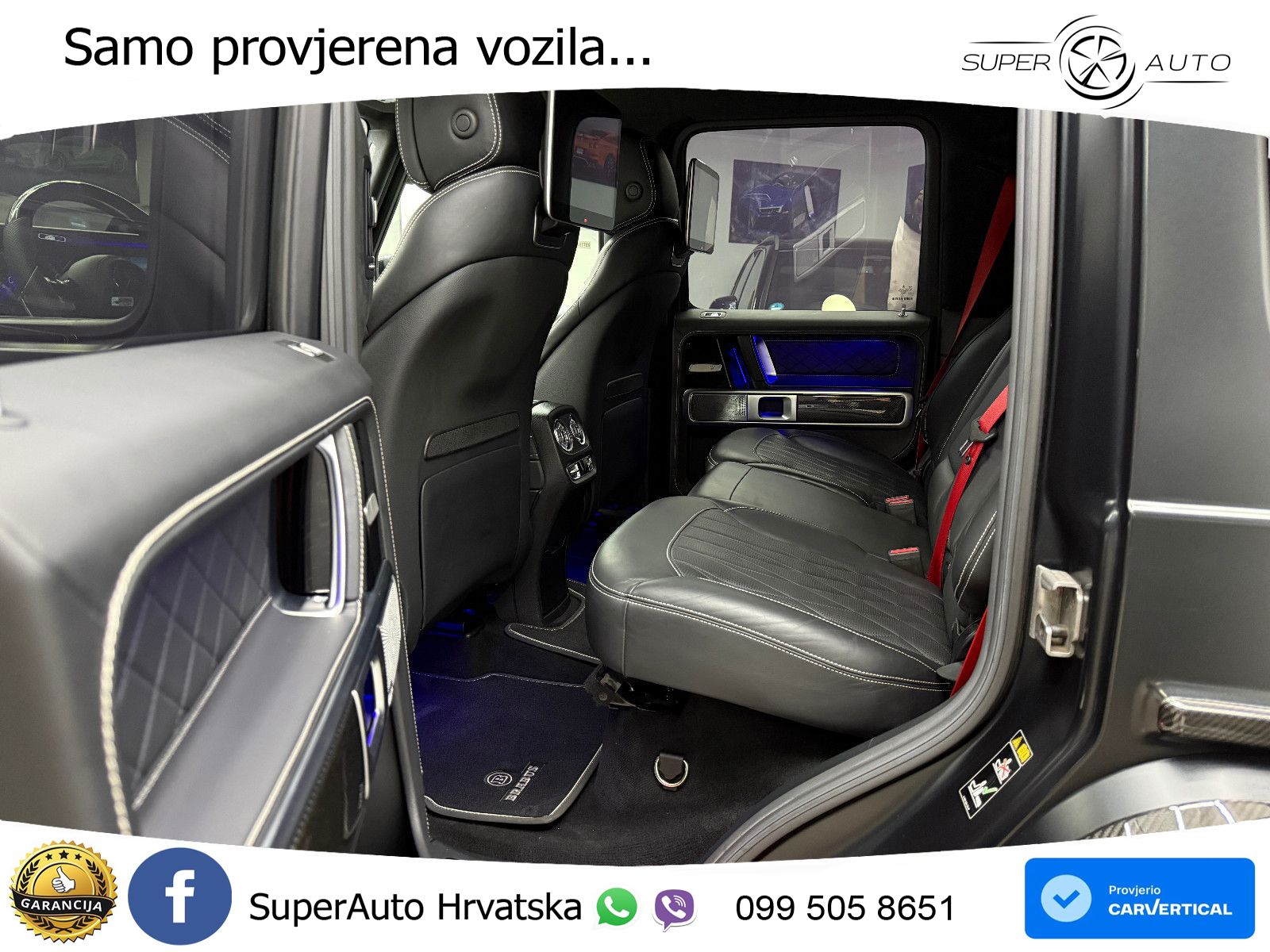 Mercedes AMG G 63 Long V8 (585 KS) 4MATIC 9G-TRONIC AMG SPEEDSHIFT PLUS Manufaktur LED+GR SJED+ACC