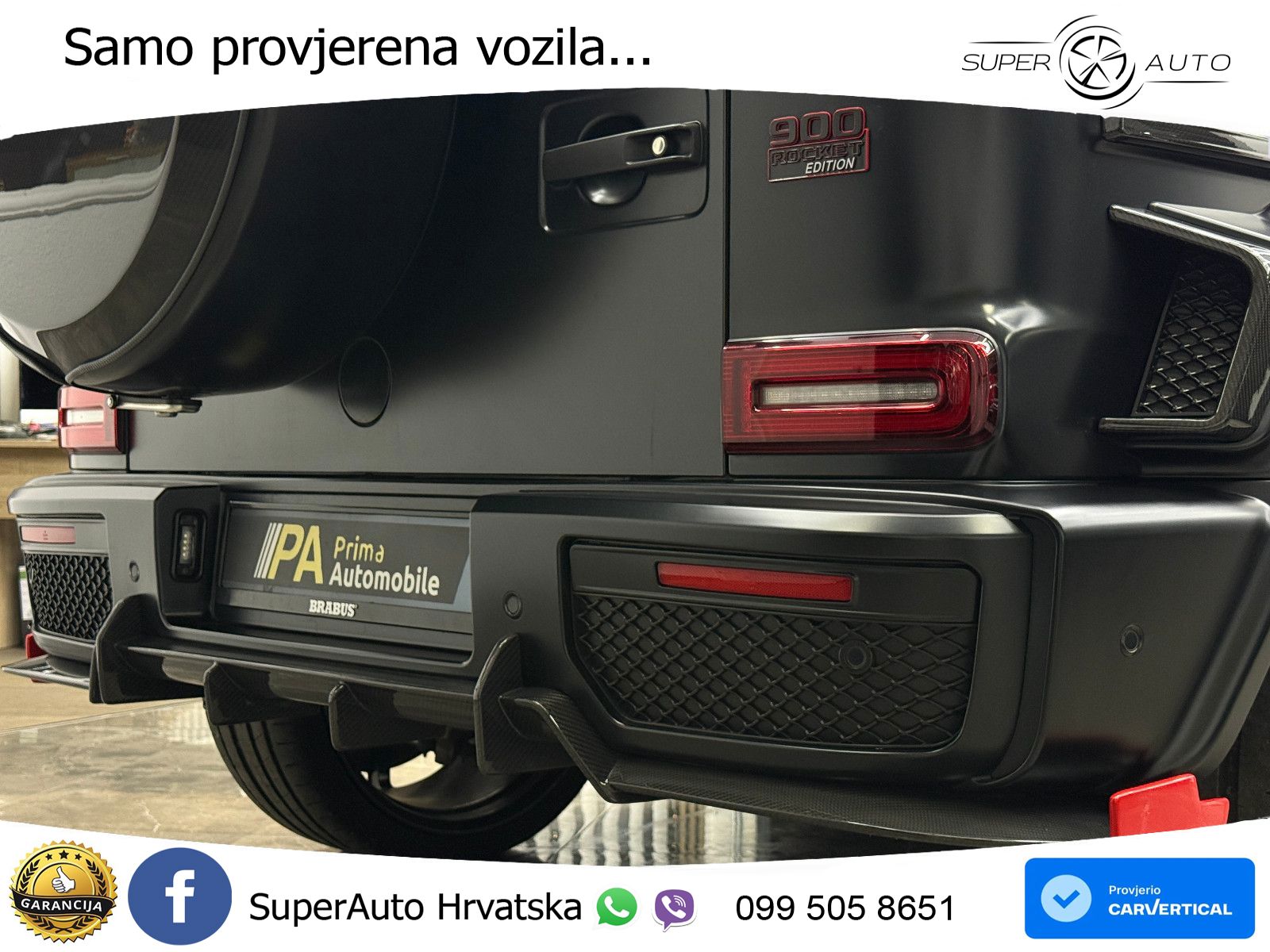 Mercedes AMG G 63 Long V8 (585 KS) 4MATIC 9G-TRONIC AMG SPEEDSHIFT PLUS Manufaktur LED+GR SJED+ACC