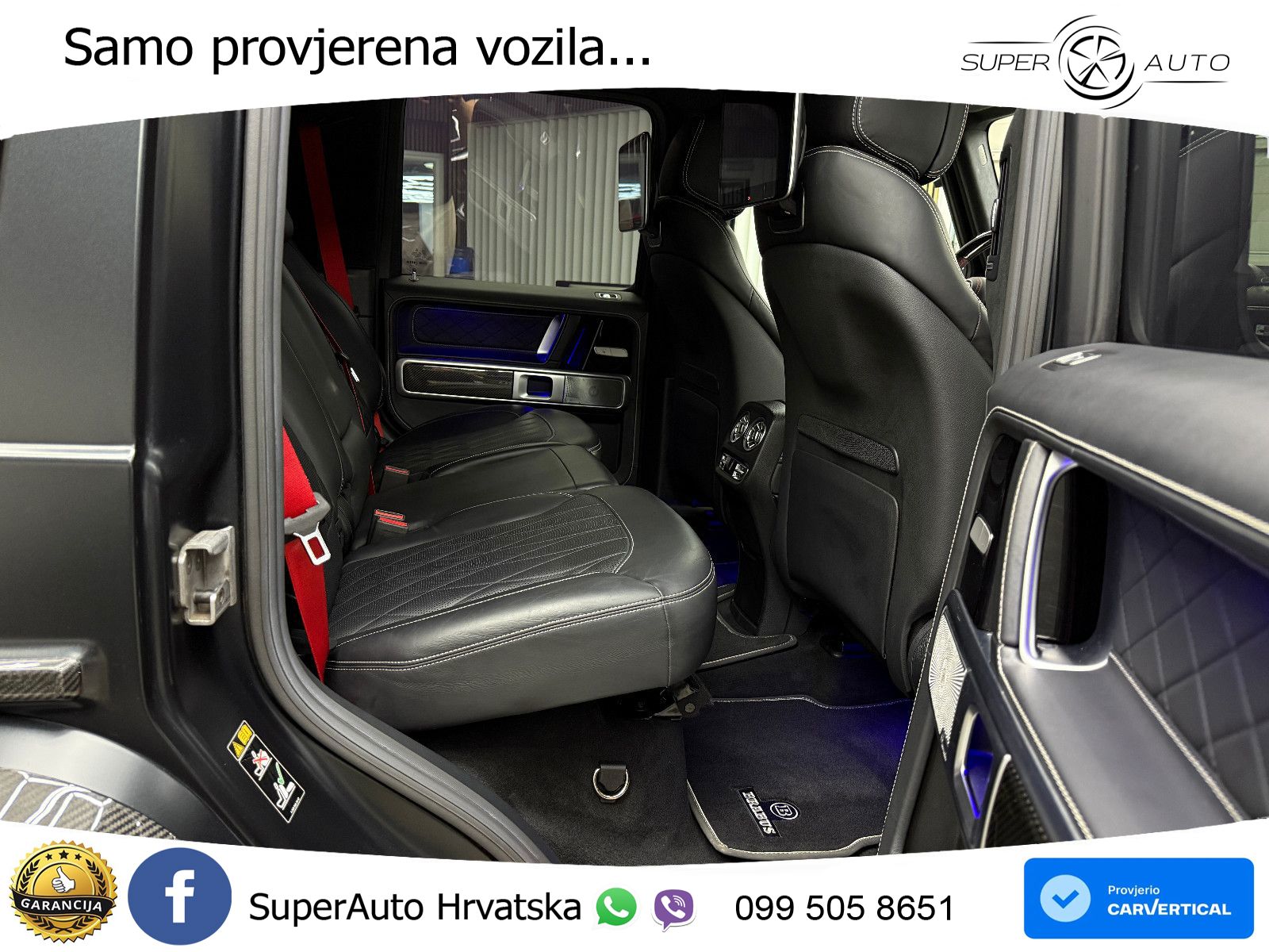 Mercedes AMG G 63 Long V8 (585 KS) 4MATIC 9G-TRONIC AMG SPEEDSHIFT PLUS Manufaktur LED+GR SJED+ACC