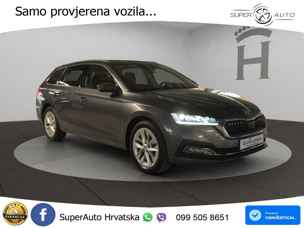 Škoda Octavia Combi 2.0 TDI (150 KS) DSG LED+GR SJED+ACC
