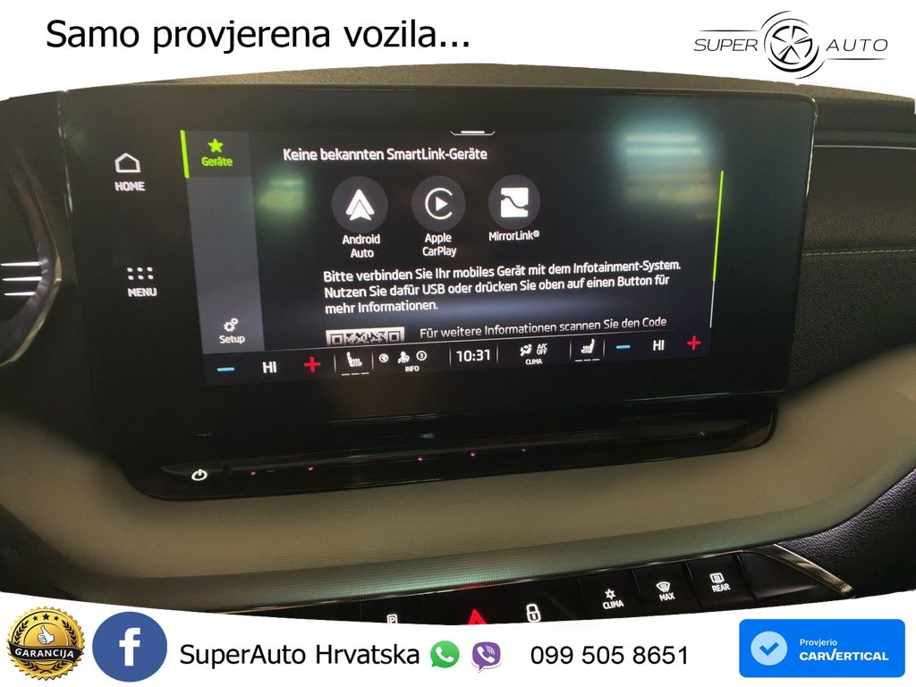 Škoda Octavia Combi 2.0 TDI (150 KS) DSG LED+GR SJED+ACC