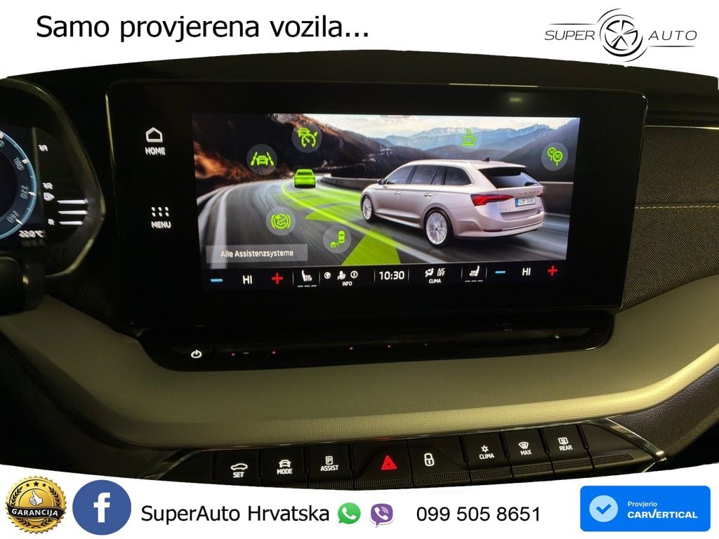 Škoda Octavia Combi 2.0 TDI (150 KS) DSG LED+GR SJED+ACC