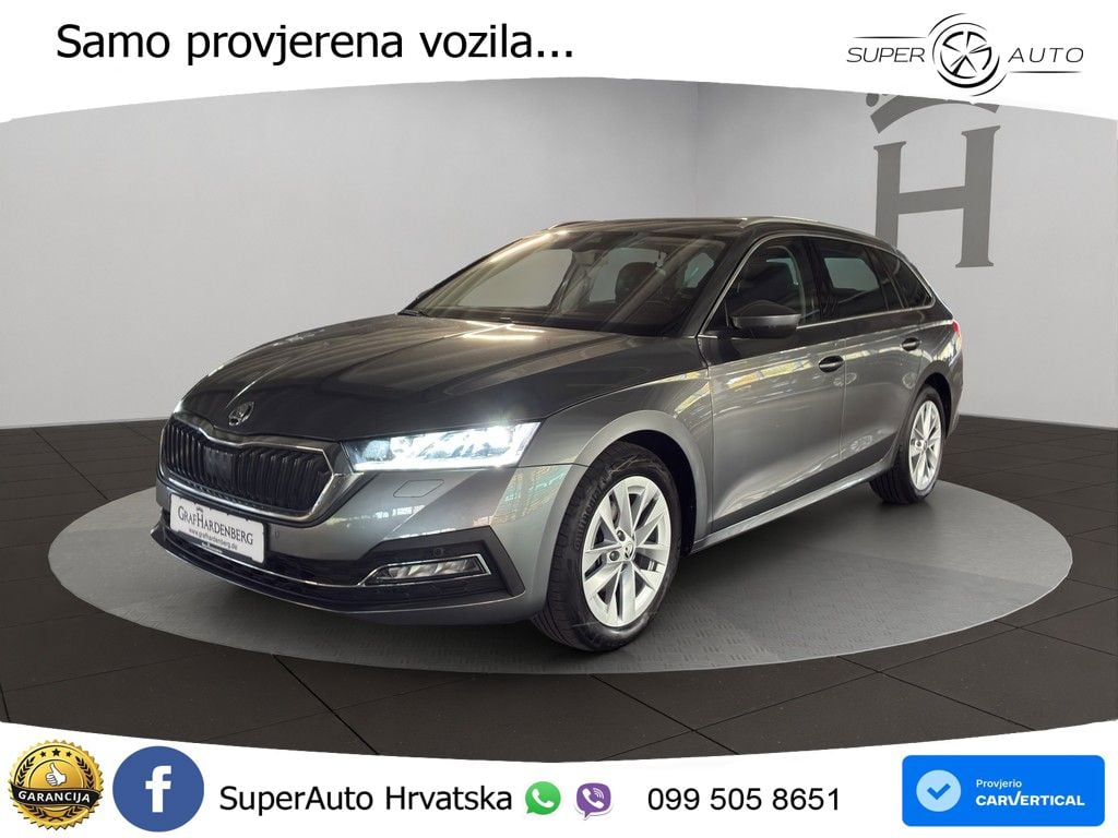 Škoda Octavia Combi 2.0 TDI (150 KS) DSG LED+GR SJED+ACC