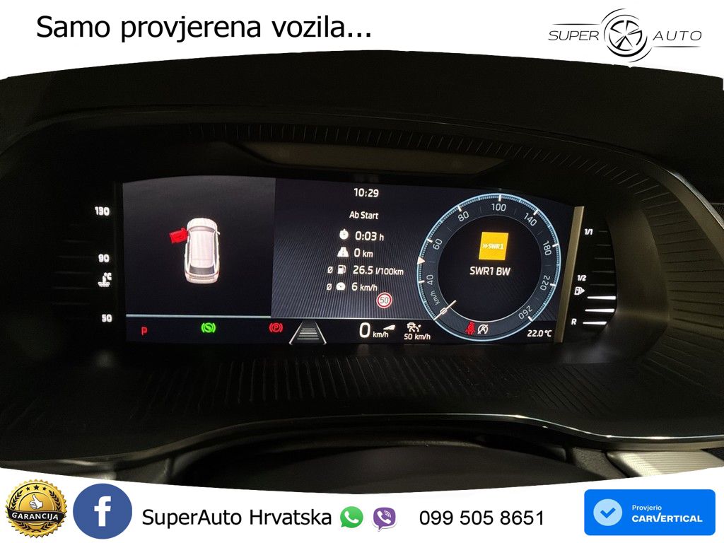 Škoda Octavia Combi 2.0 TDI (150 KS) DSG LED+GR SJED+ACC