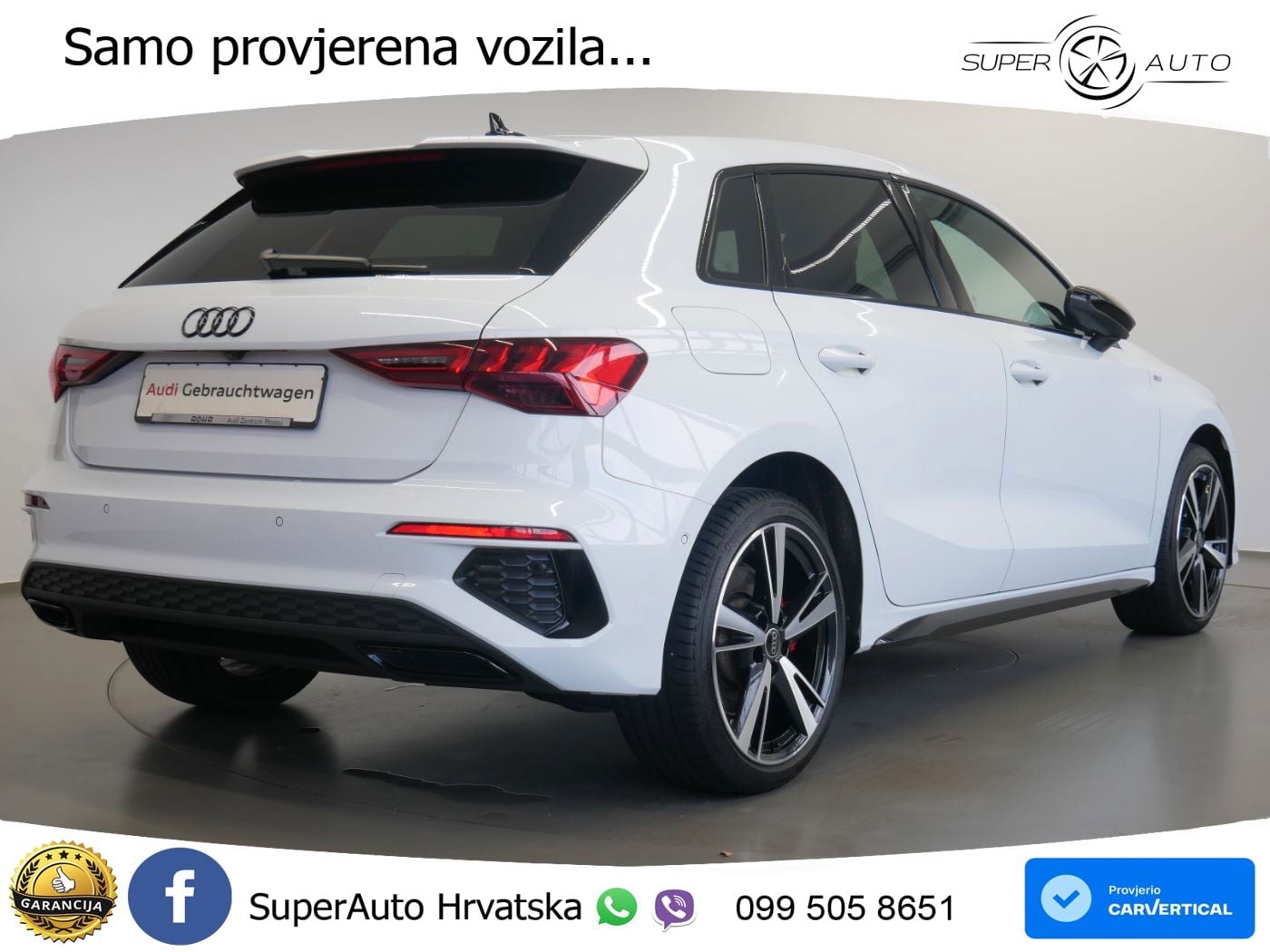 Audi A3 45 TFSIe (245 KS) S tronic S line